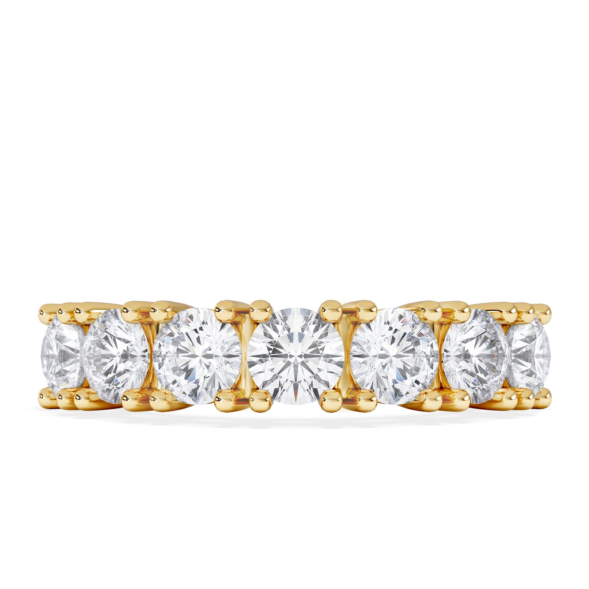 Chloe 7 Stone Lab Diamond Eternity Ring 2.00CT F/VS in 9K Gold