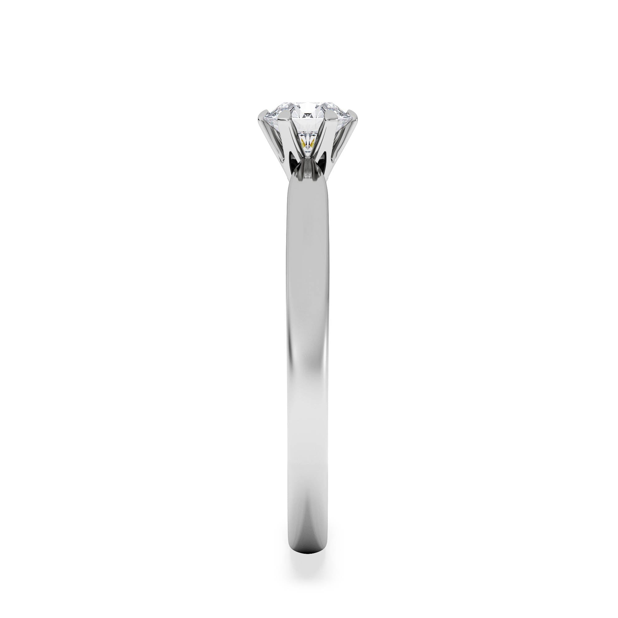 Chloe Certified 0.50CT Chloe Low Platinum Engagement Ring G/VS