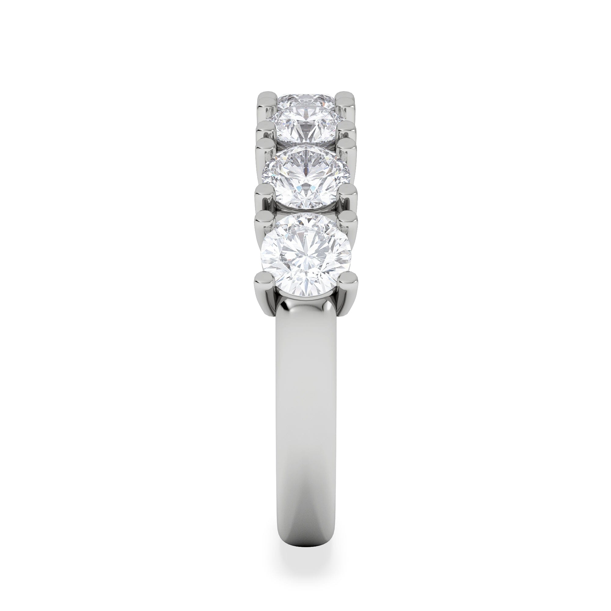 Chloe 7 Stone Lab Diamond Eternity Ring 2.00CT F/VS in 9K White Gold