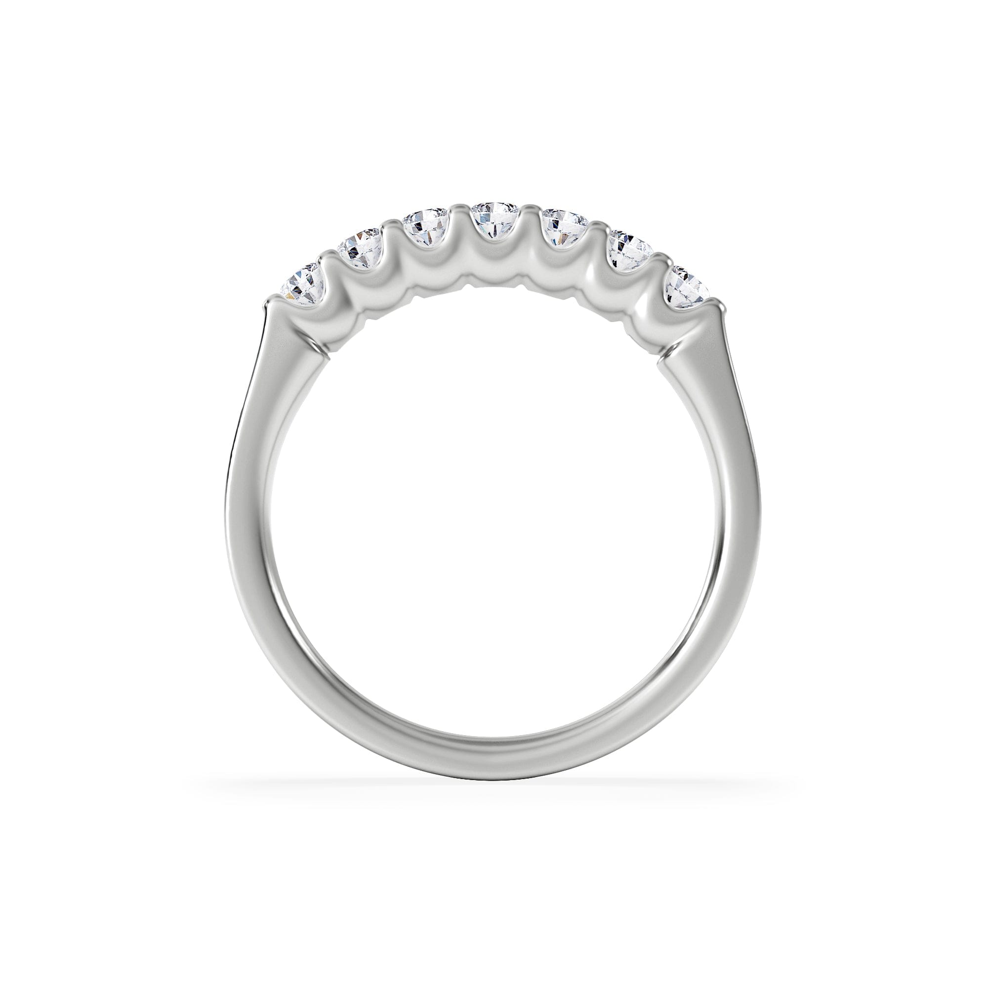 Chloe 18K White Gold Lab Diamond Eternity Ring 0.50ct G/Vs