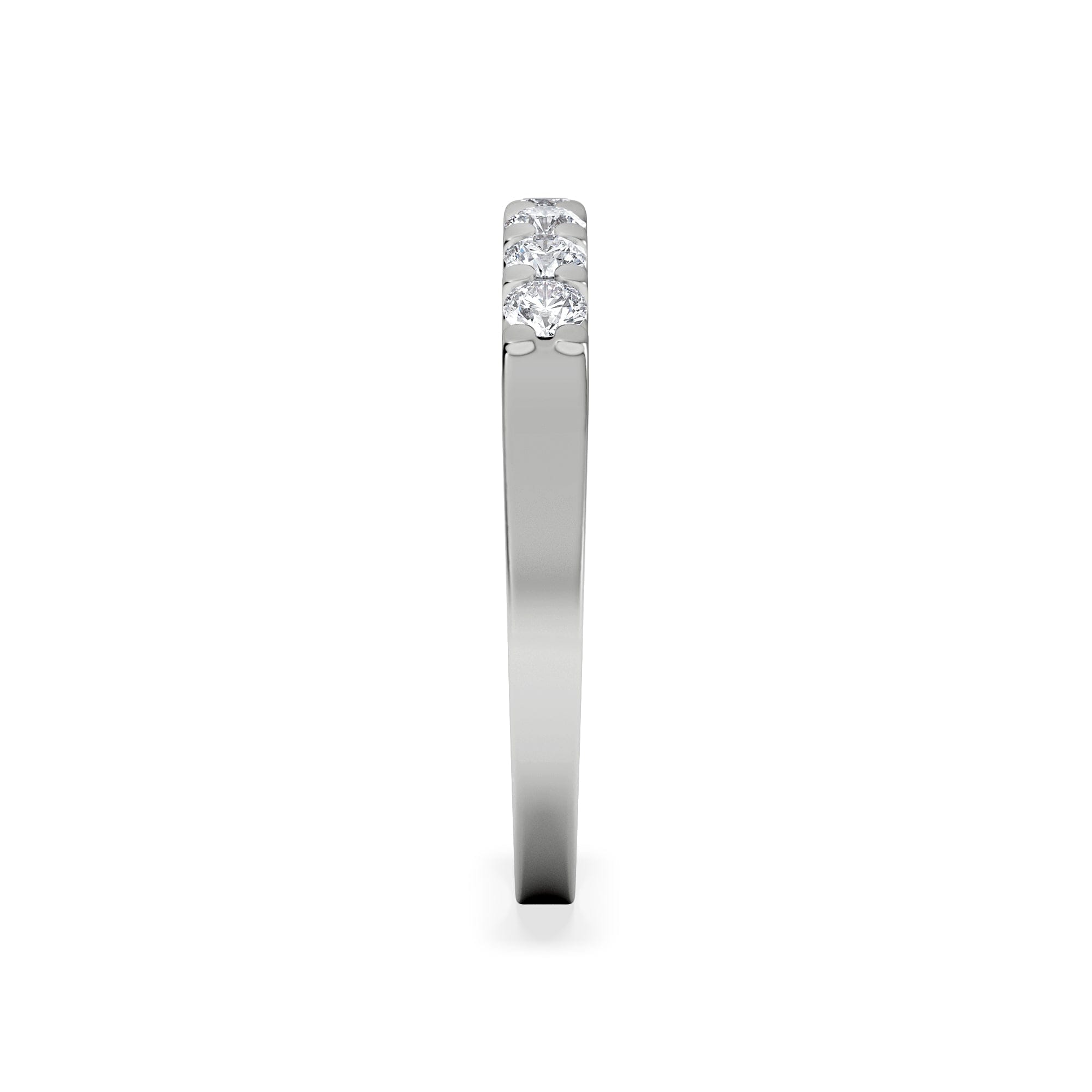 Chloe 18K White Gold Lab Diamond Eternity Ring 0.50ct G/Vs
