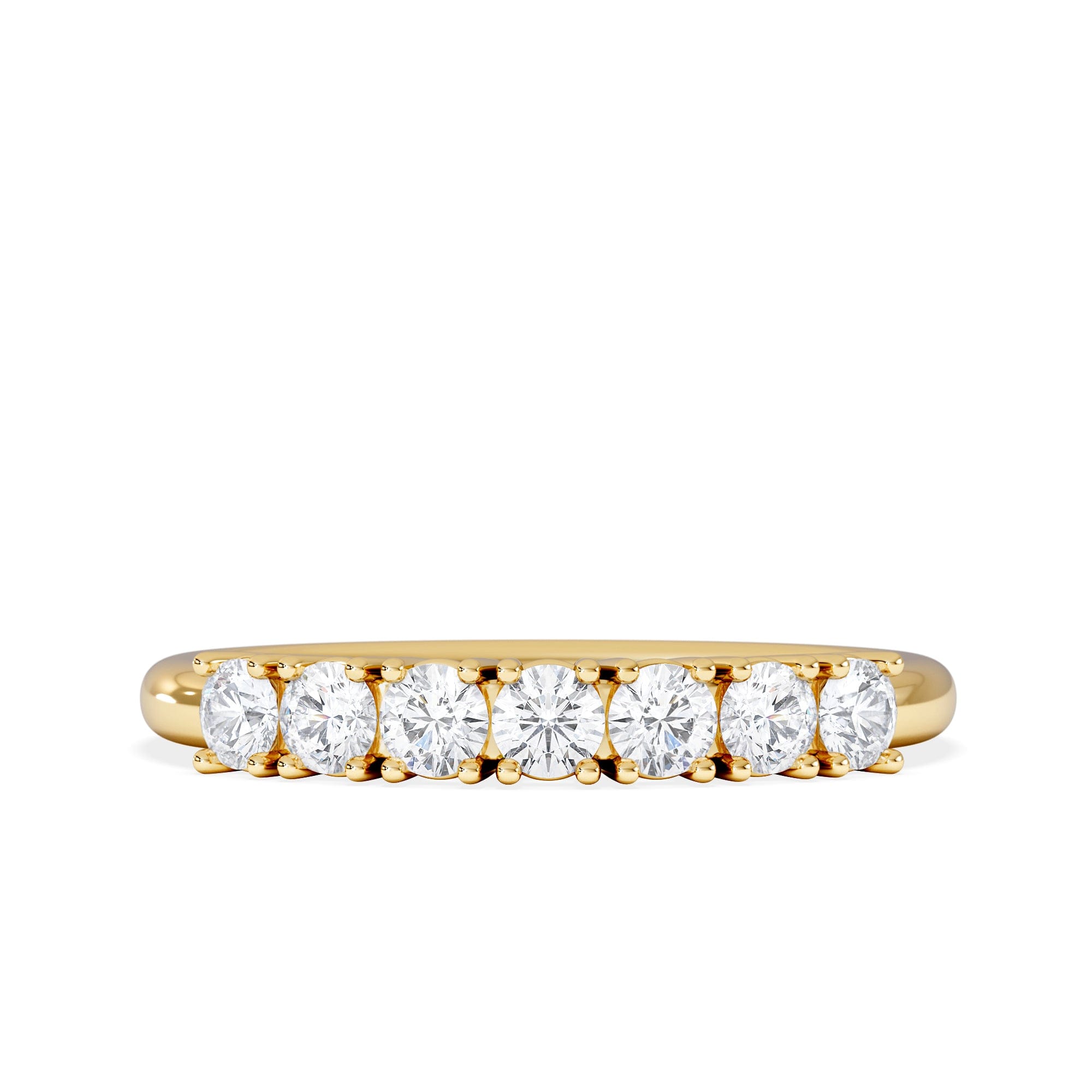Chloe 18K Gold 7 Stone Diamond Eternity Ring 0.75CT PK
