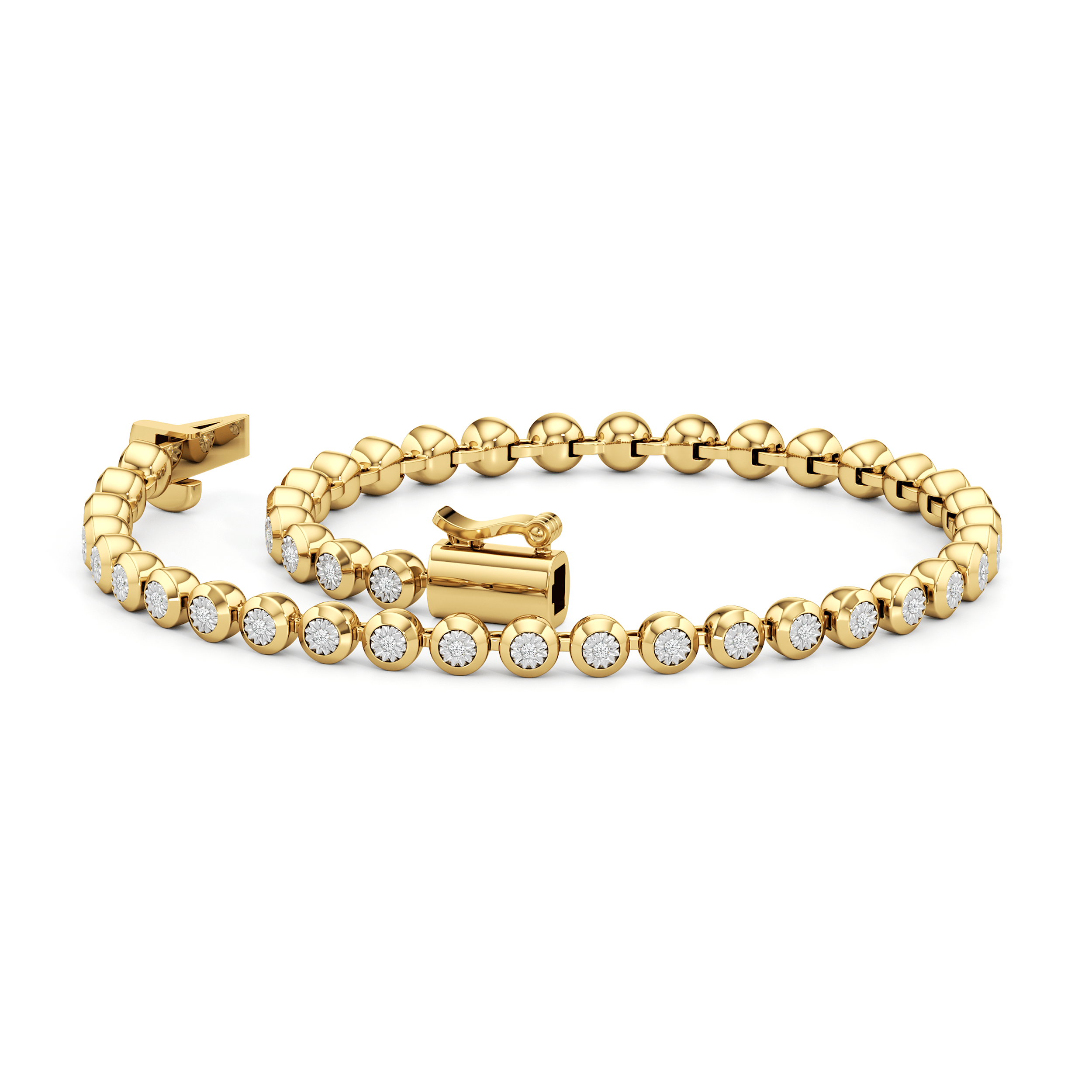 Chloe The Chloe Bezel Bracelet