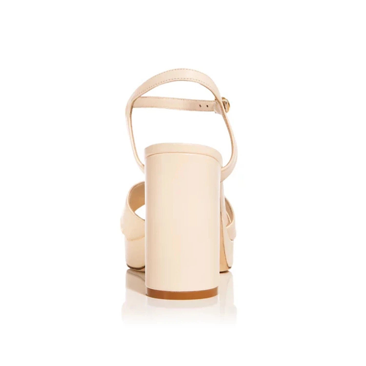 Stuart Weitzman Dayna Sandals Women'sM Seashell Platform Block Heel HTAT1470
