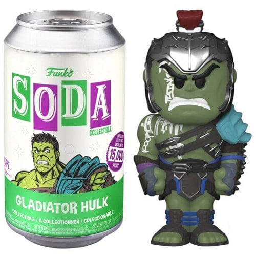 Funko Soda Gladiator Hulk w/Helmet, Opened **Chase**
