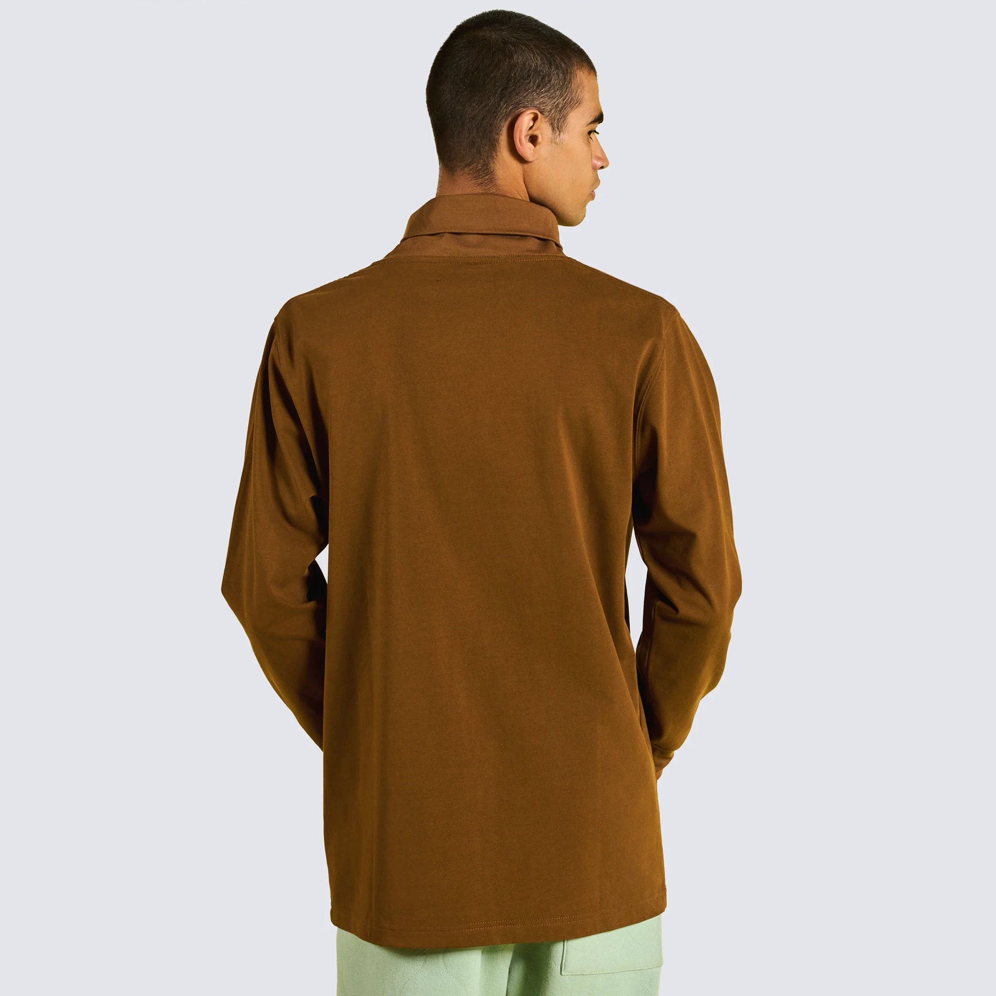 Pleasures SATISFACTION TURTLENECK (BROWN)