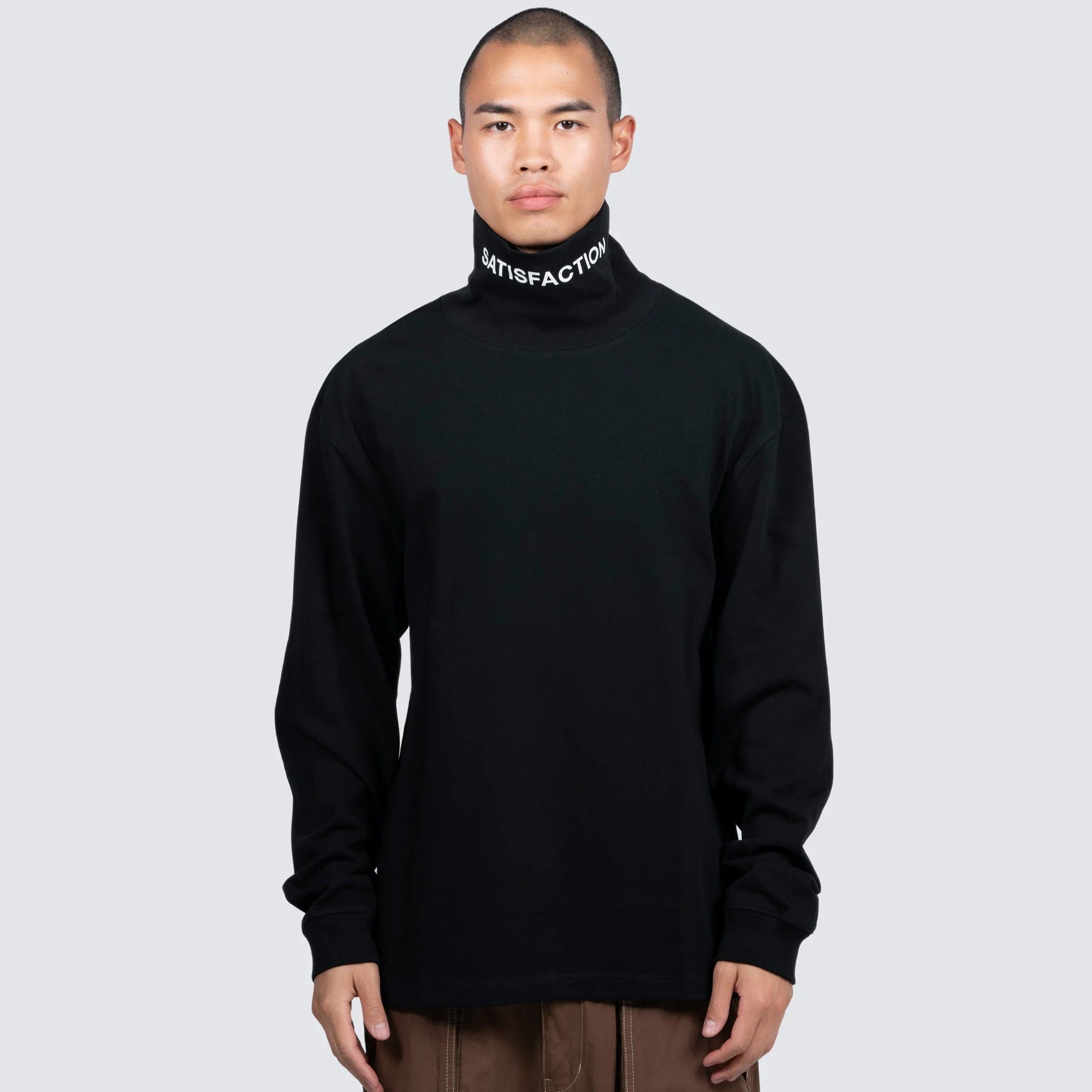 Pleasures SATISFACTION TURTLENECK (BLACK)