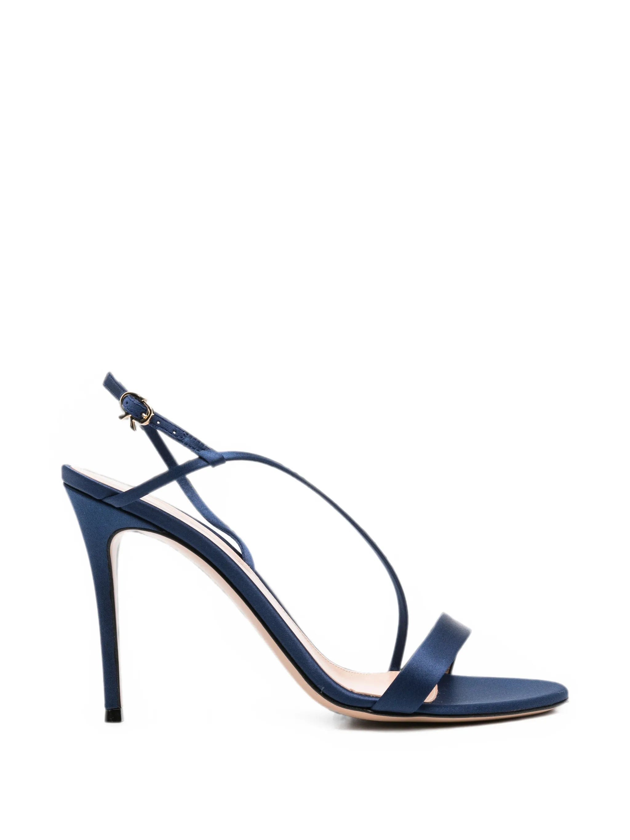 Gianvito Rossi Manhattan satin heeled sandals