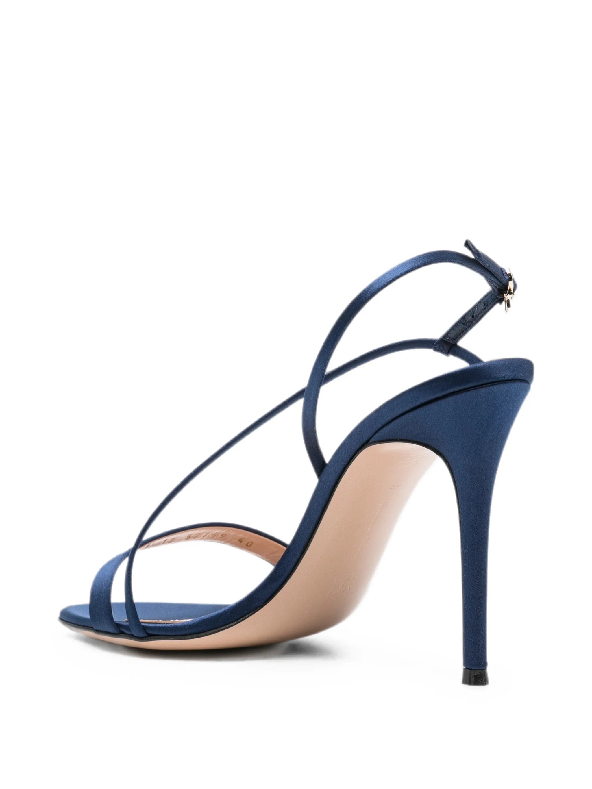 Gianvito Rossi Manhattan satin heeled sandals