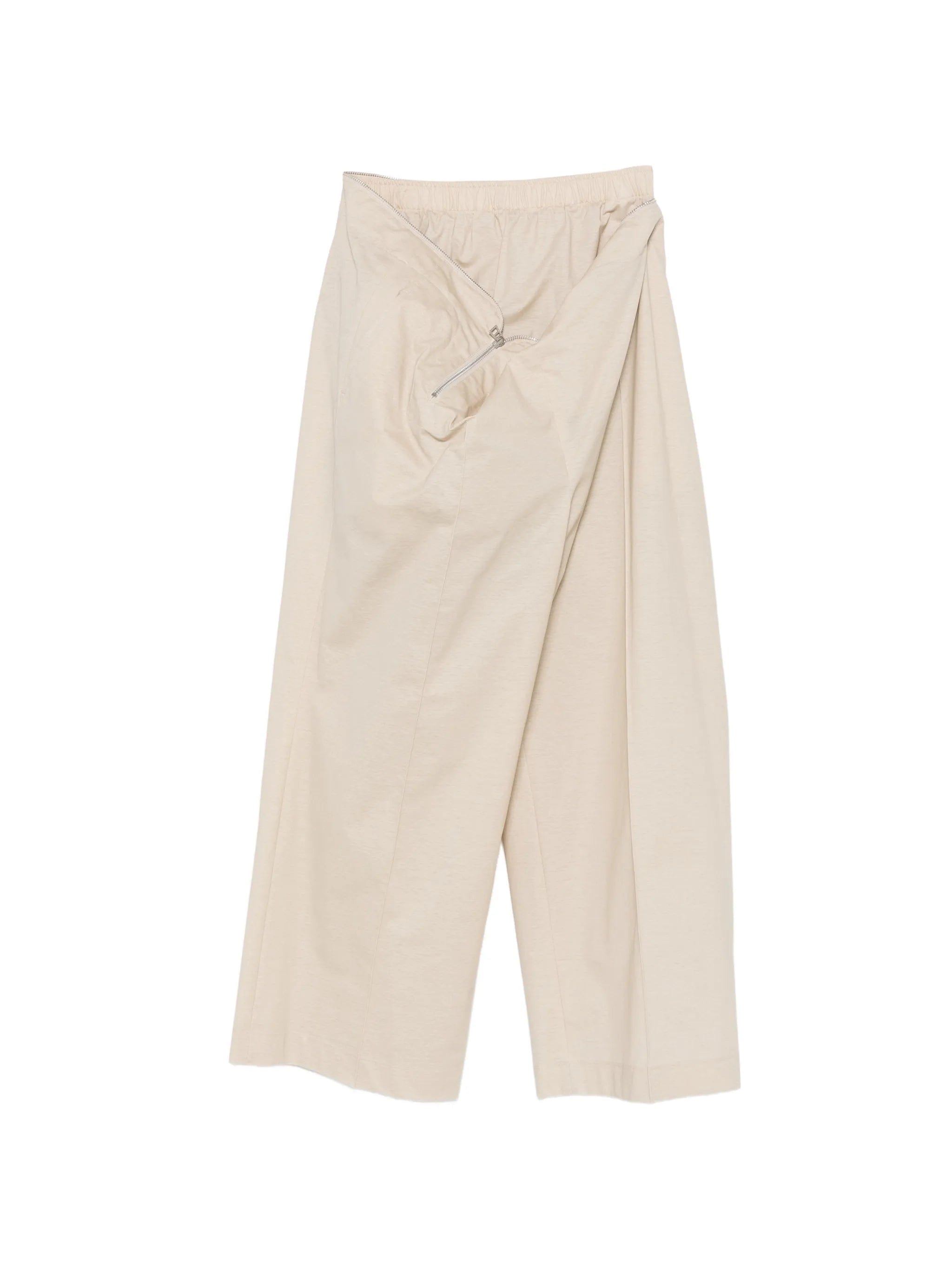 Issey Miyake zip - detail trousers