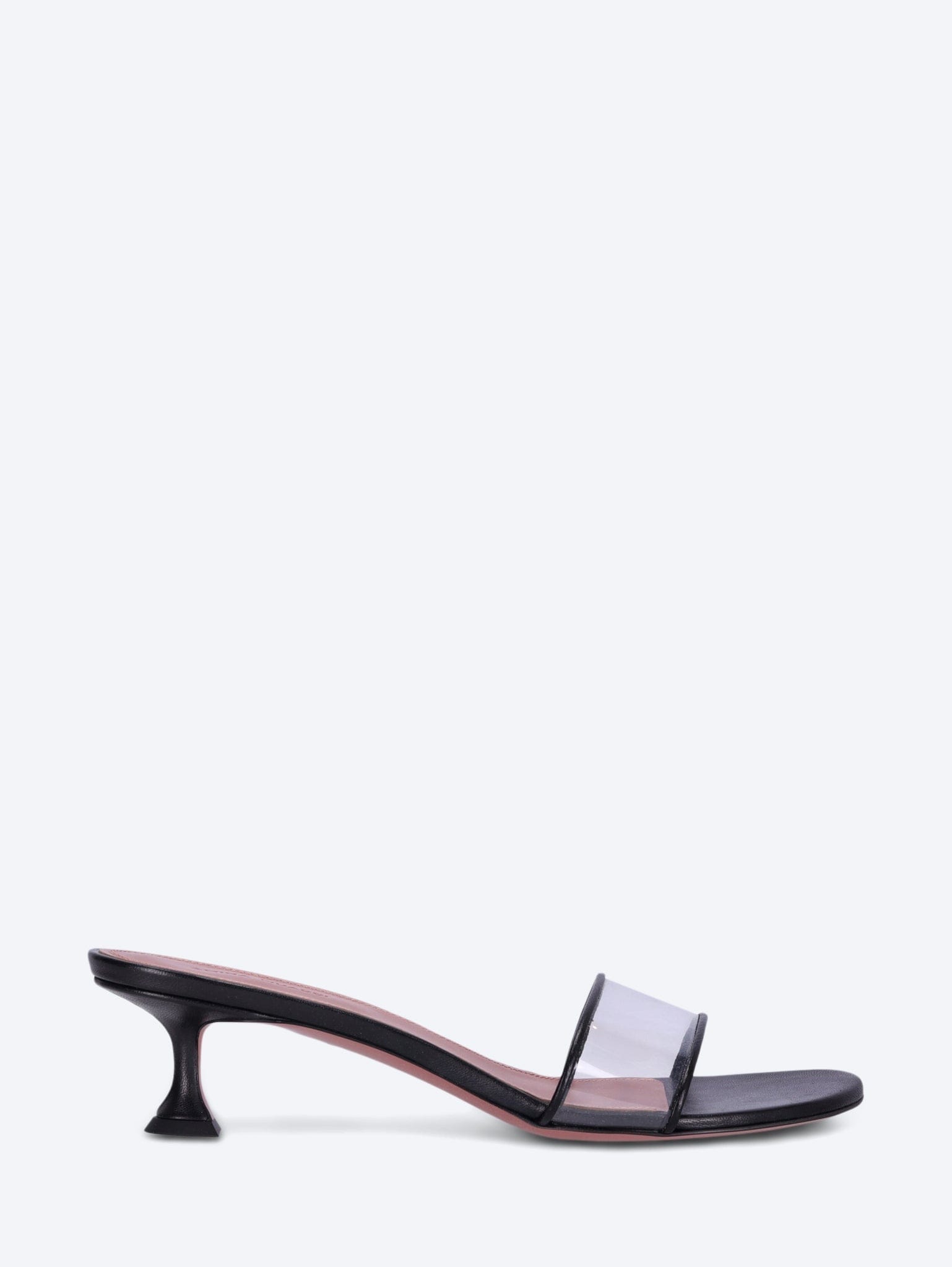 AMINA Muaddi Andreea glass slipper 45 sandals