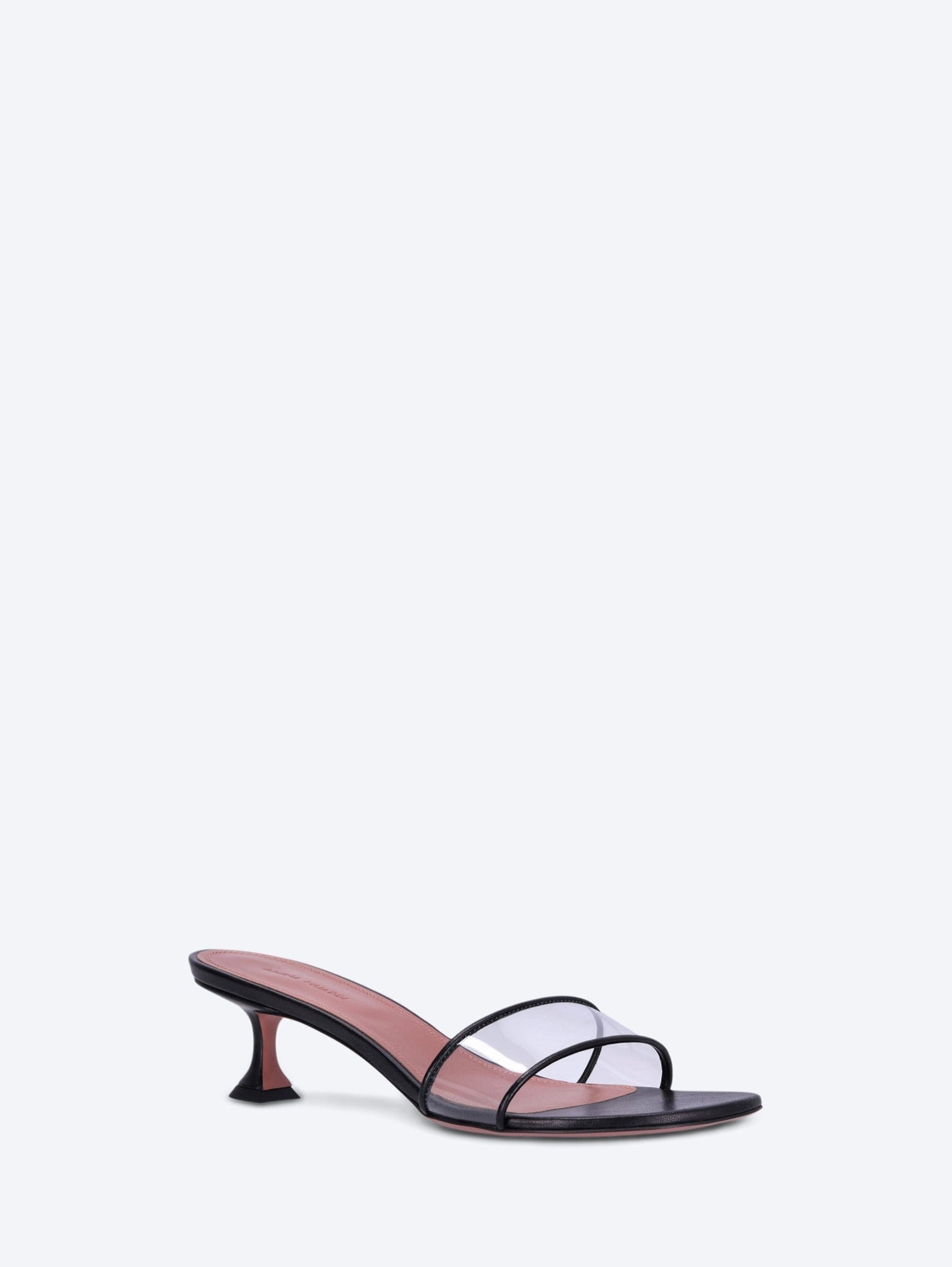 AMINA Muaddi Andreea glass slipper 45 sandals