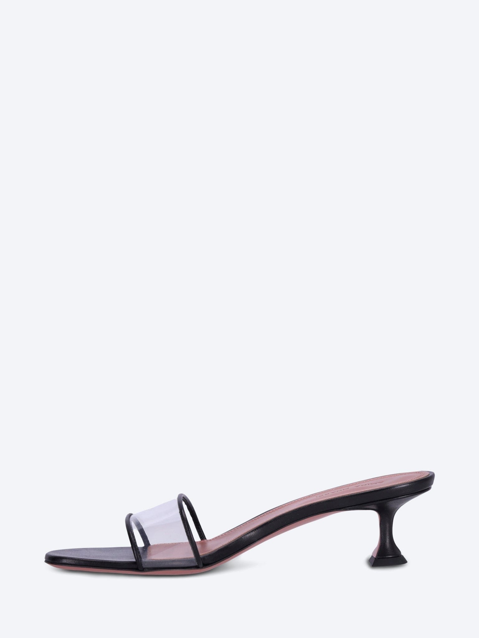 AMINA Muaddi Andreea glass slipper 45 sandals