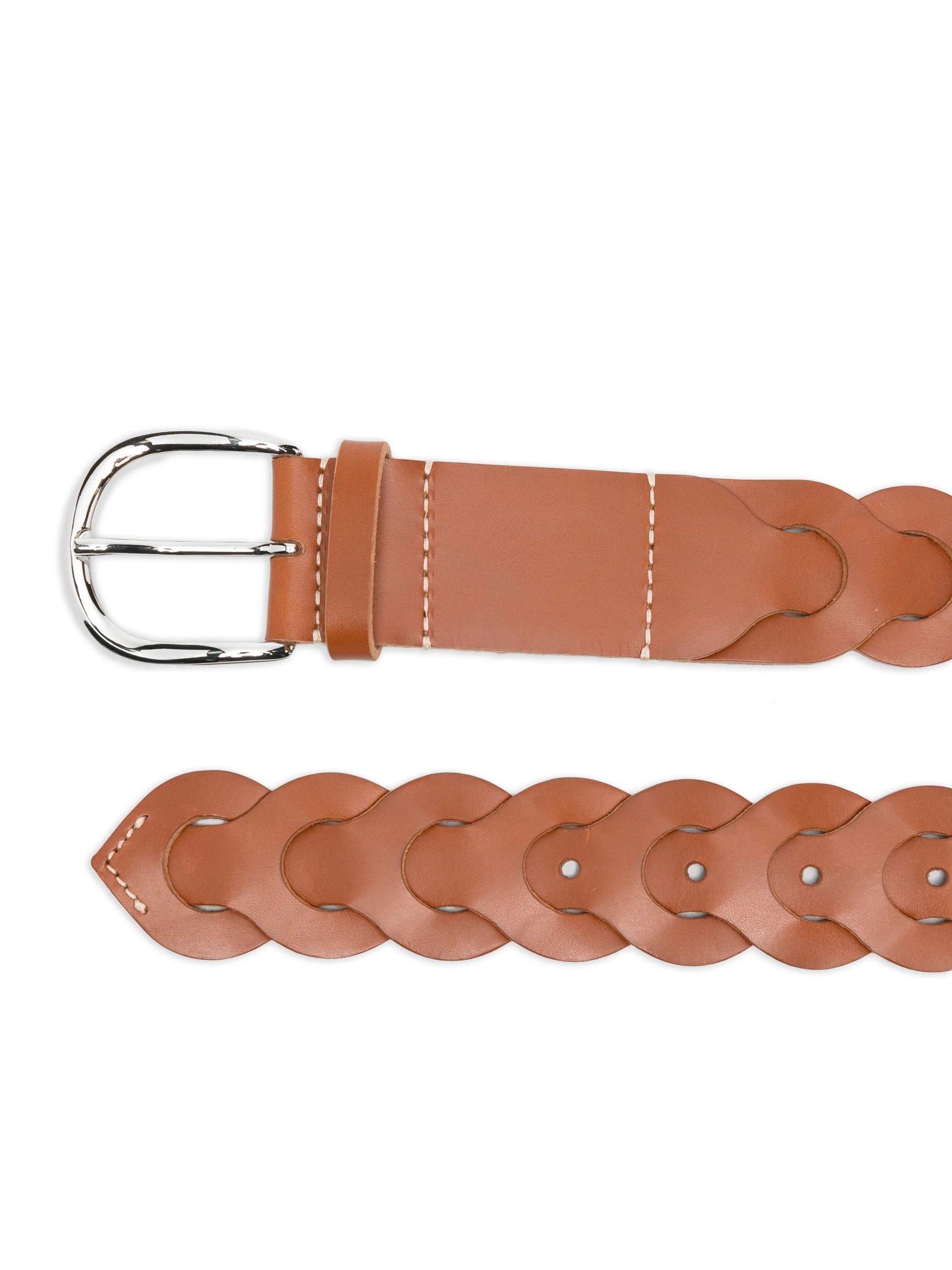 Isabel Marant Edena braided leather belt
