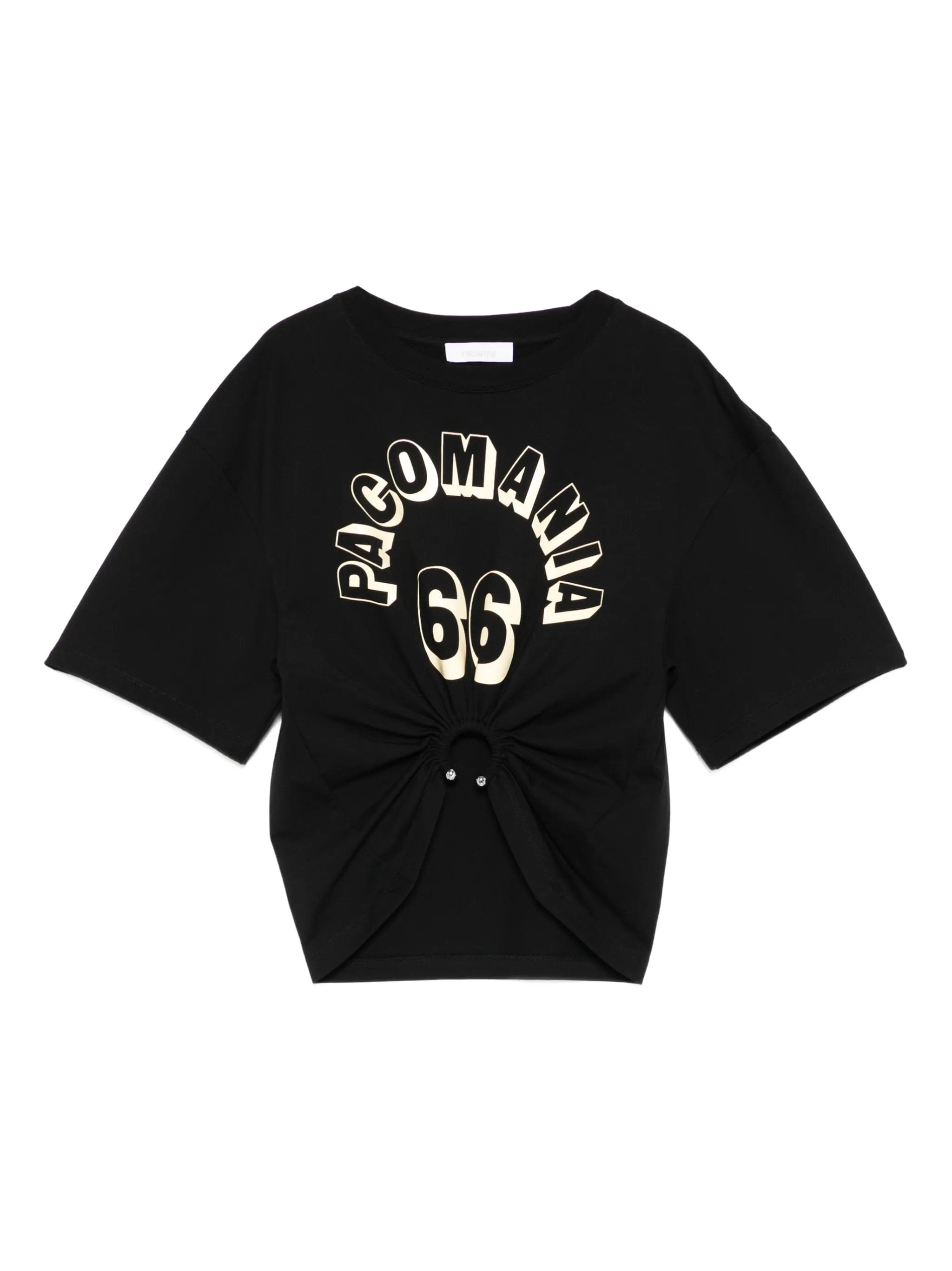Rabanne ring - detail T - shirt