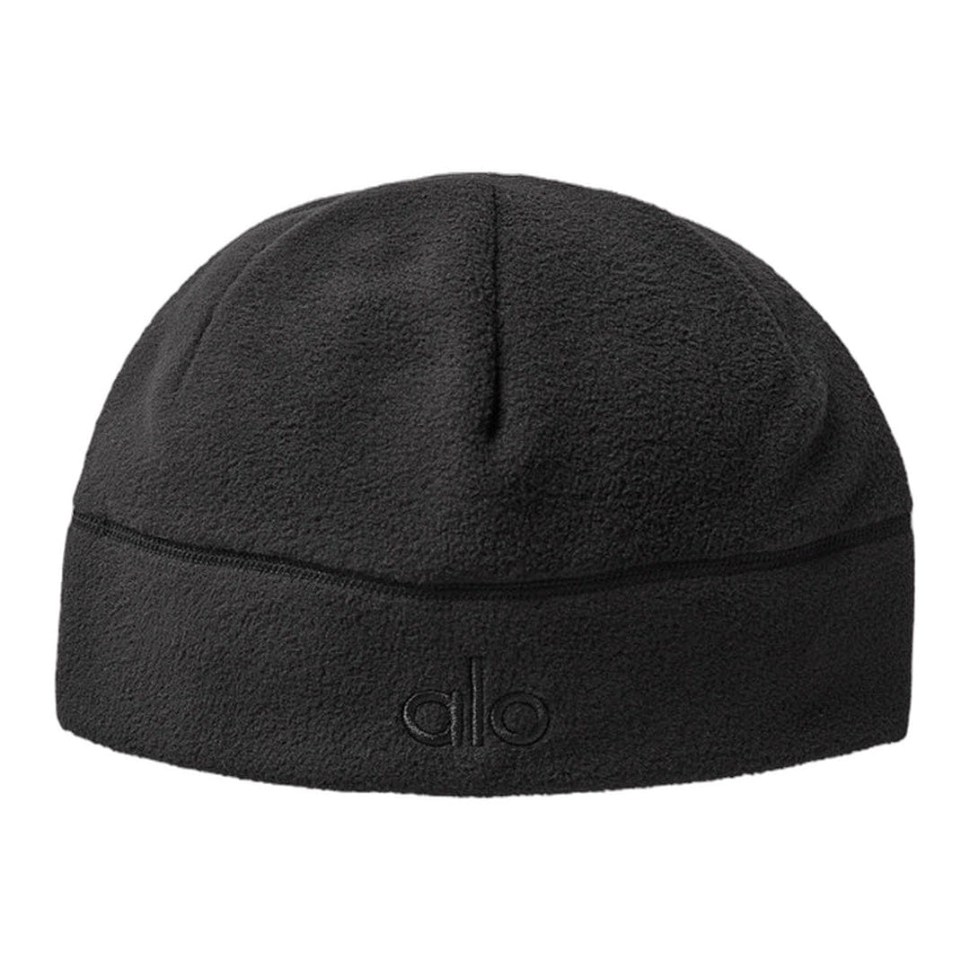 ALO Yoga alo Performance Fleece Beanie - Black/Black