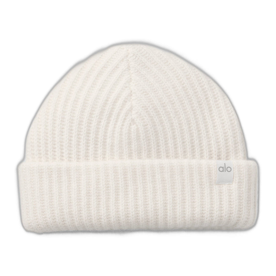 ALO Yoga alo Courchevel Cashmere Beanie - Ivory