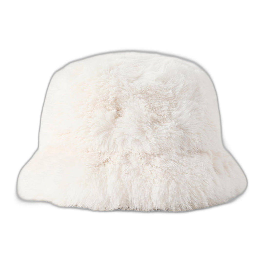 ALO Yoga alo Faux Fur Starstruck Bucket Hat - Ivory