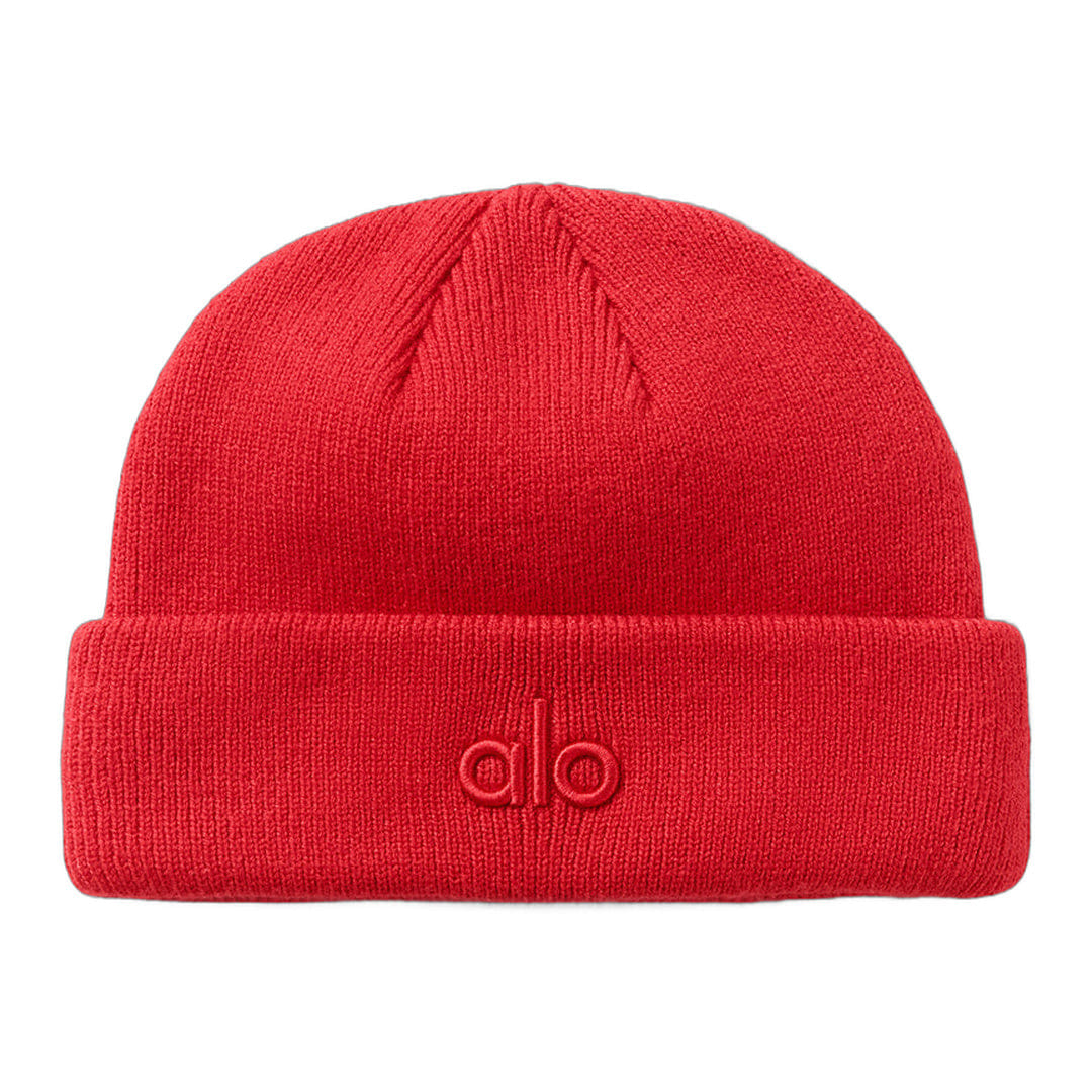 ALO Yoga alo Notable Beanie - Bright Red