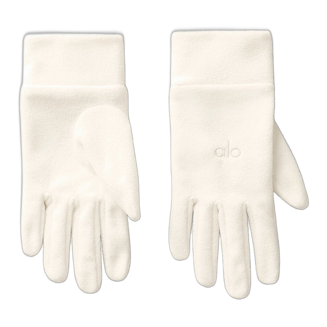 ALO Yoga alo Performance Fleece Glove - Ivory/Ivory