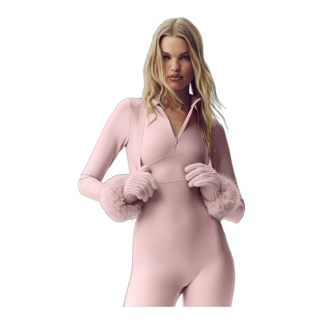 ALO Yoga alo Courchevel Cashmere Gloves - Frosted Pink