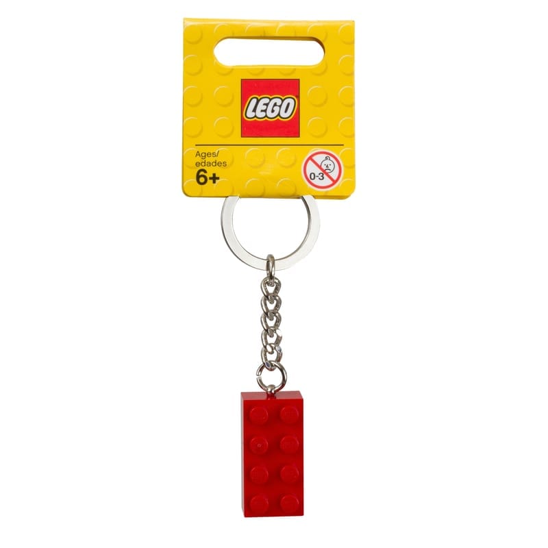 LEGO Red Brick Key Chain 850154
