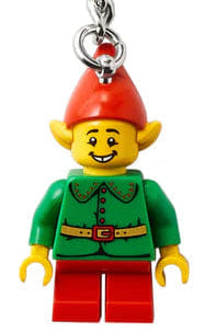 LEGO Happy Helper Elf Key Chain 854041