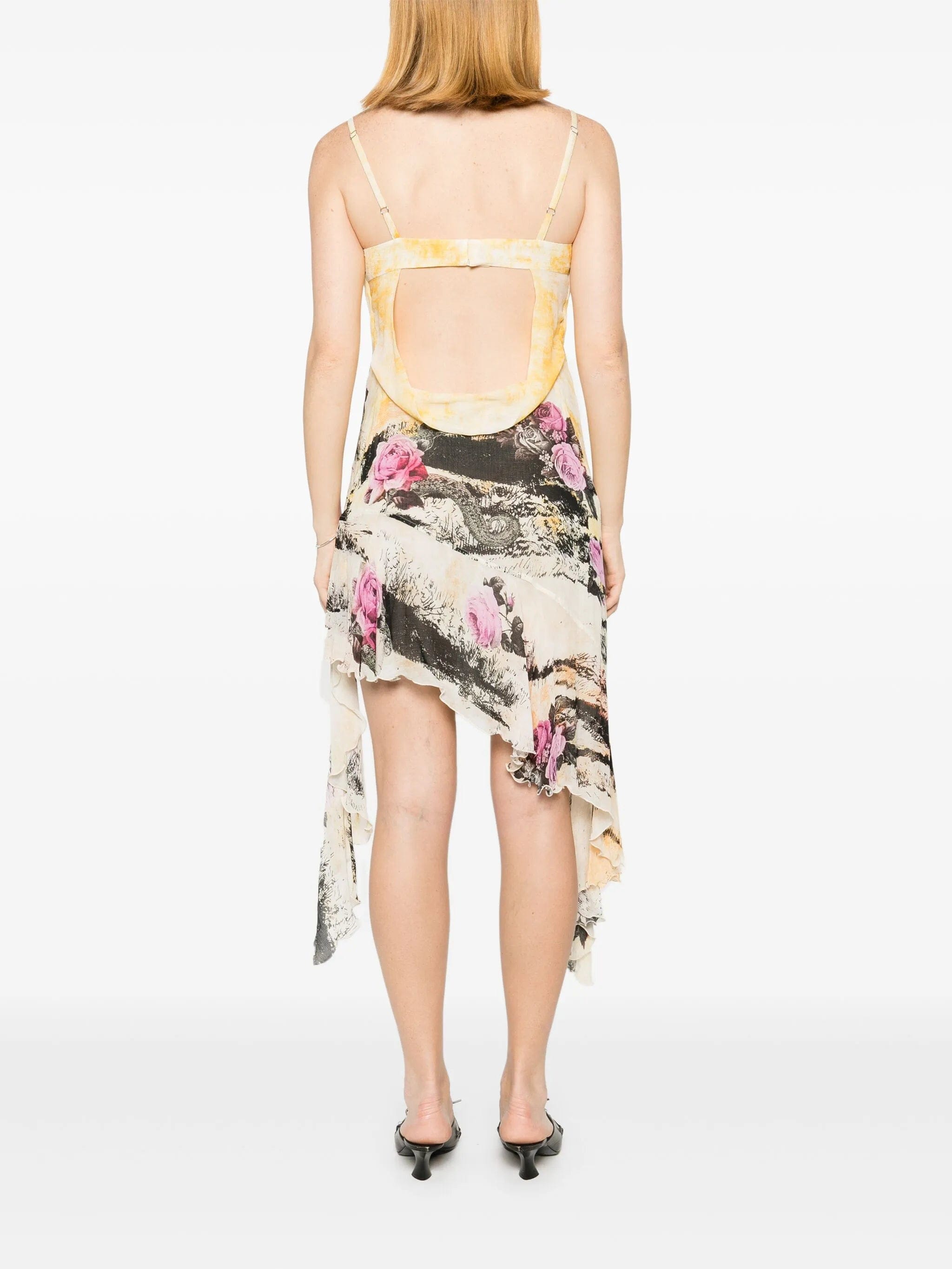 Acne Studios printed strap dress