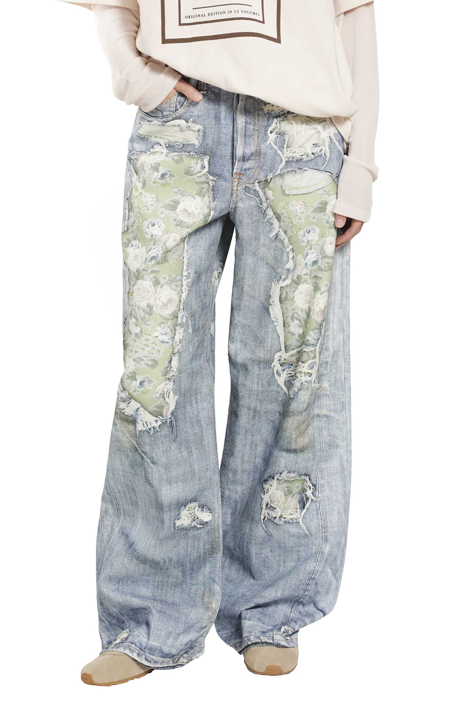 ACNE Studios Trompe - L'Oeil Jeans 1981