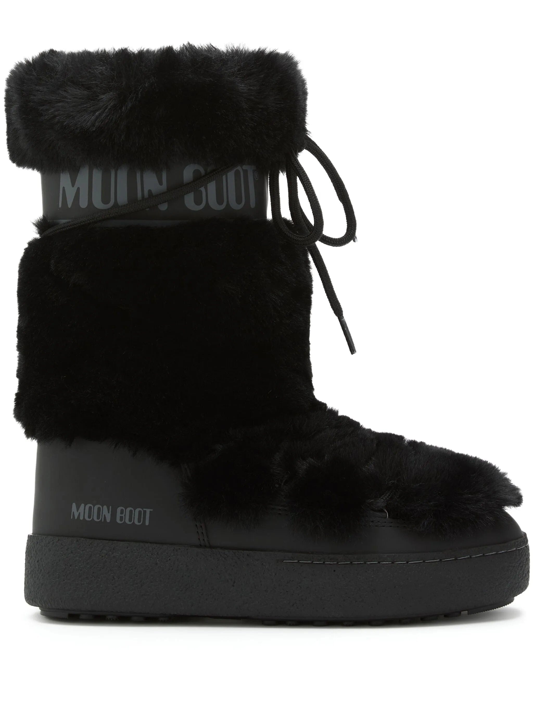 Moon Boot Ltrack faux - fur high boots