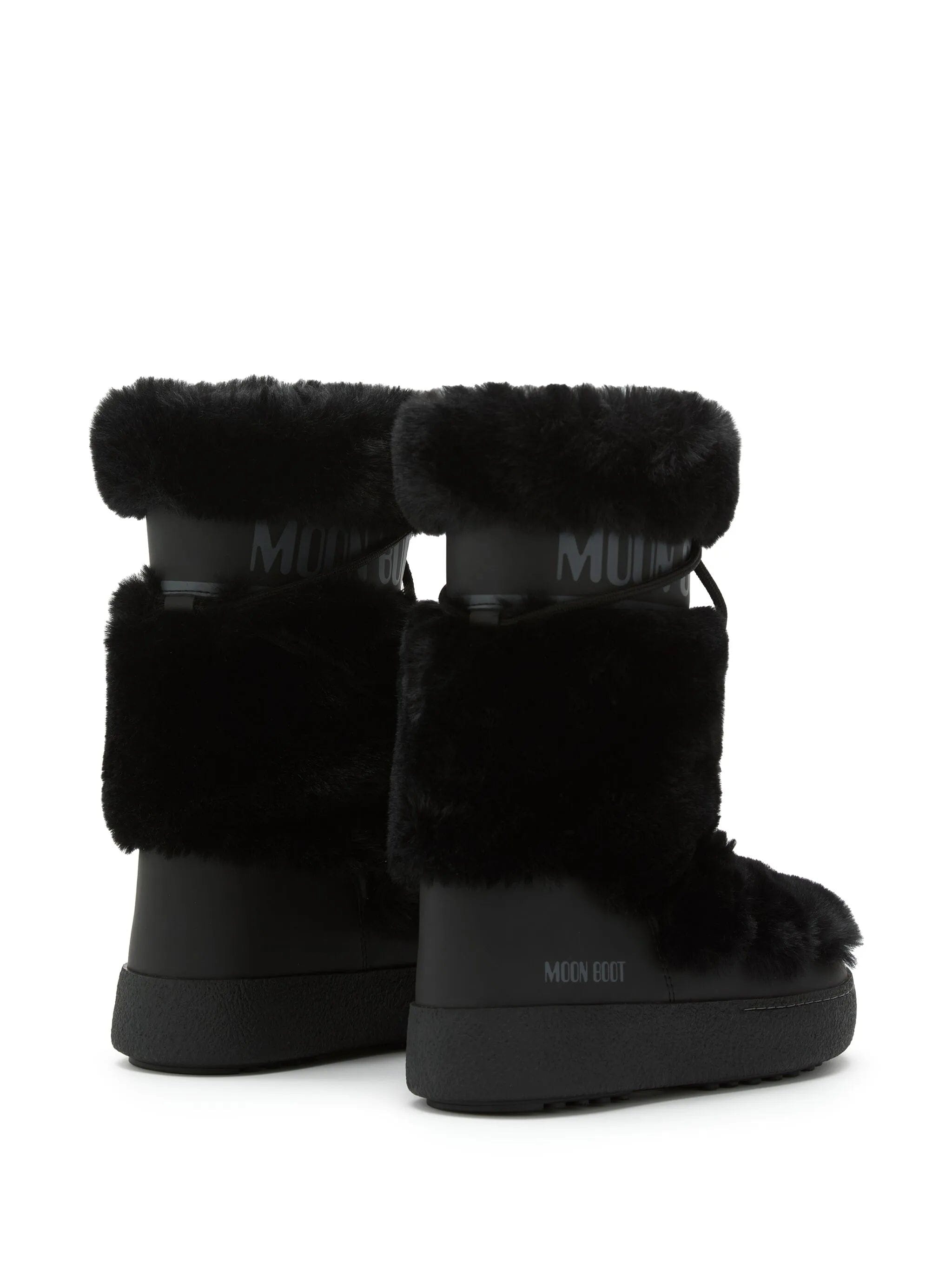 Moon Boot Ltrack faux - fur high boots