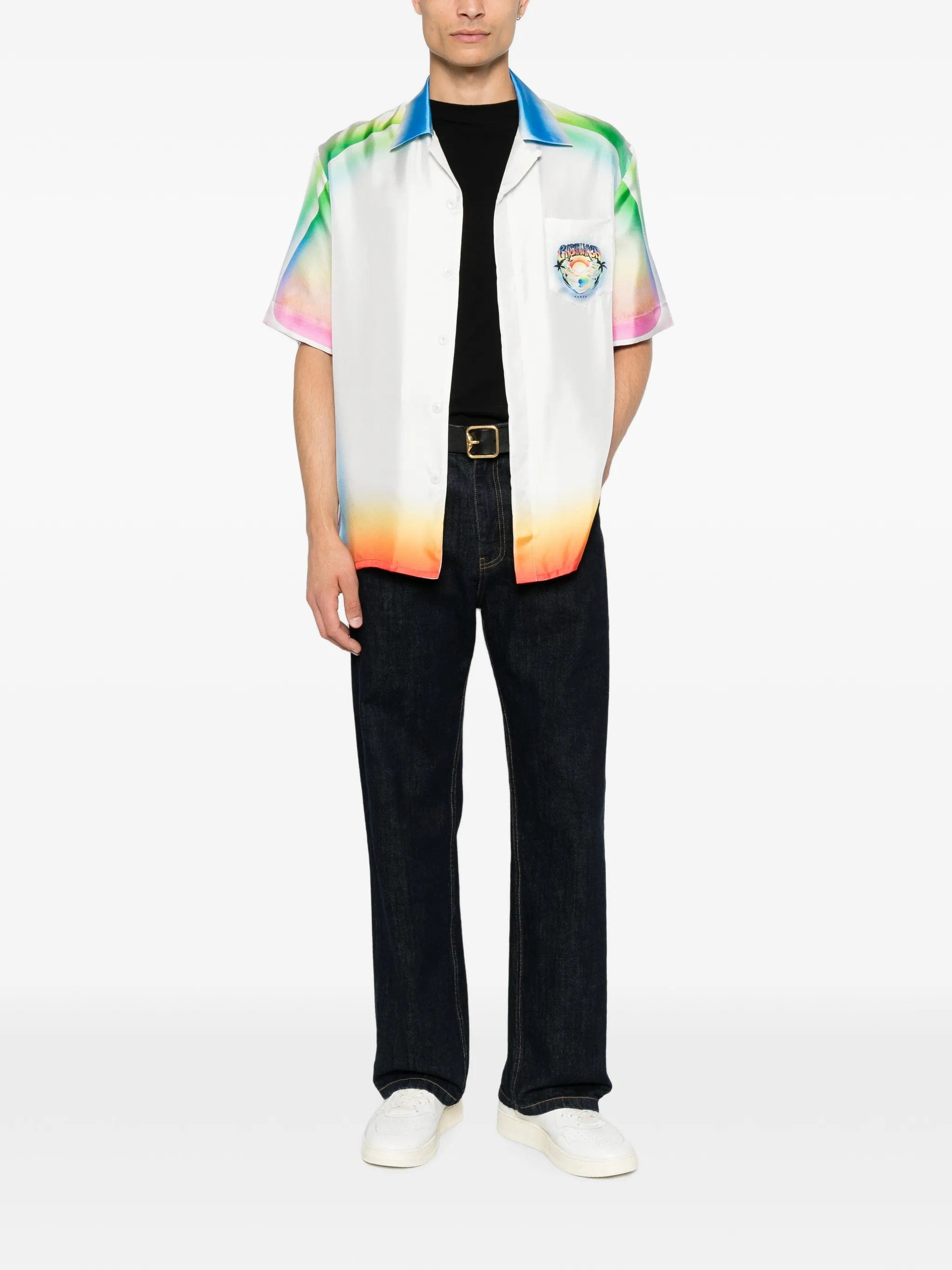 Casablanca Airspray logo - print shirt