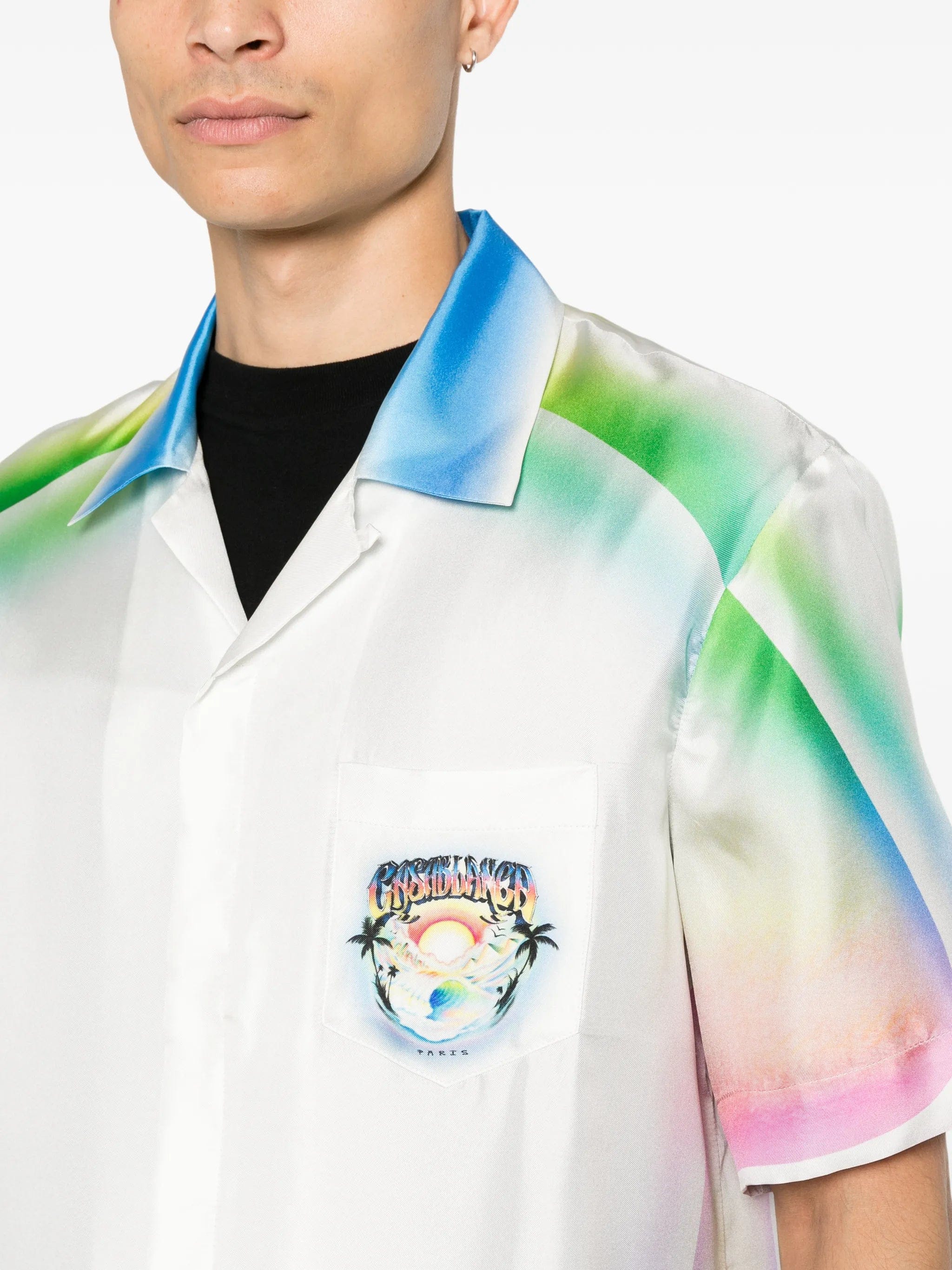 Casablanca Airspray logo - print shirt