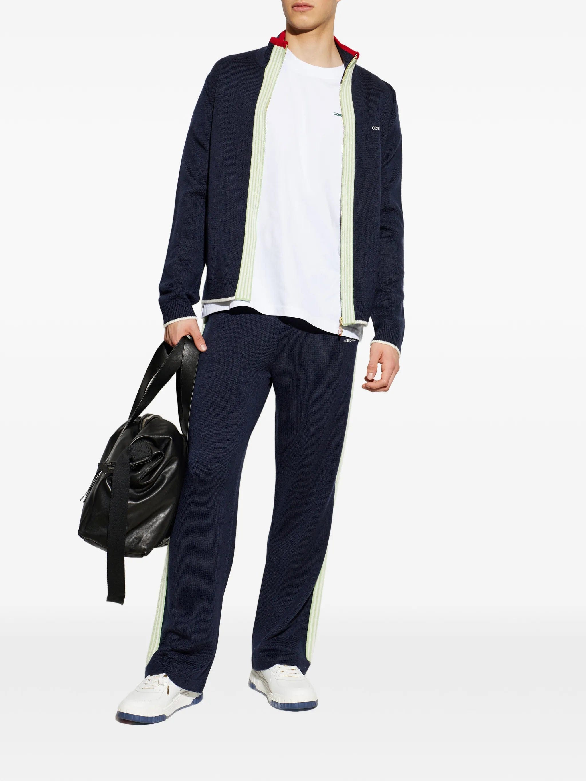 Casablanca side - stripe track pants