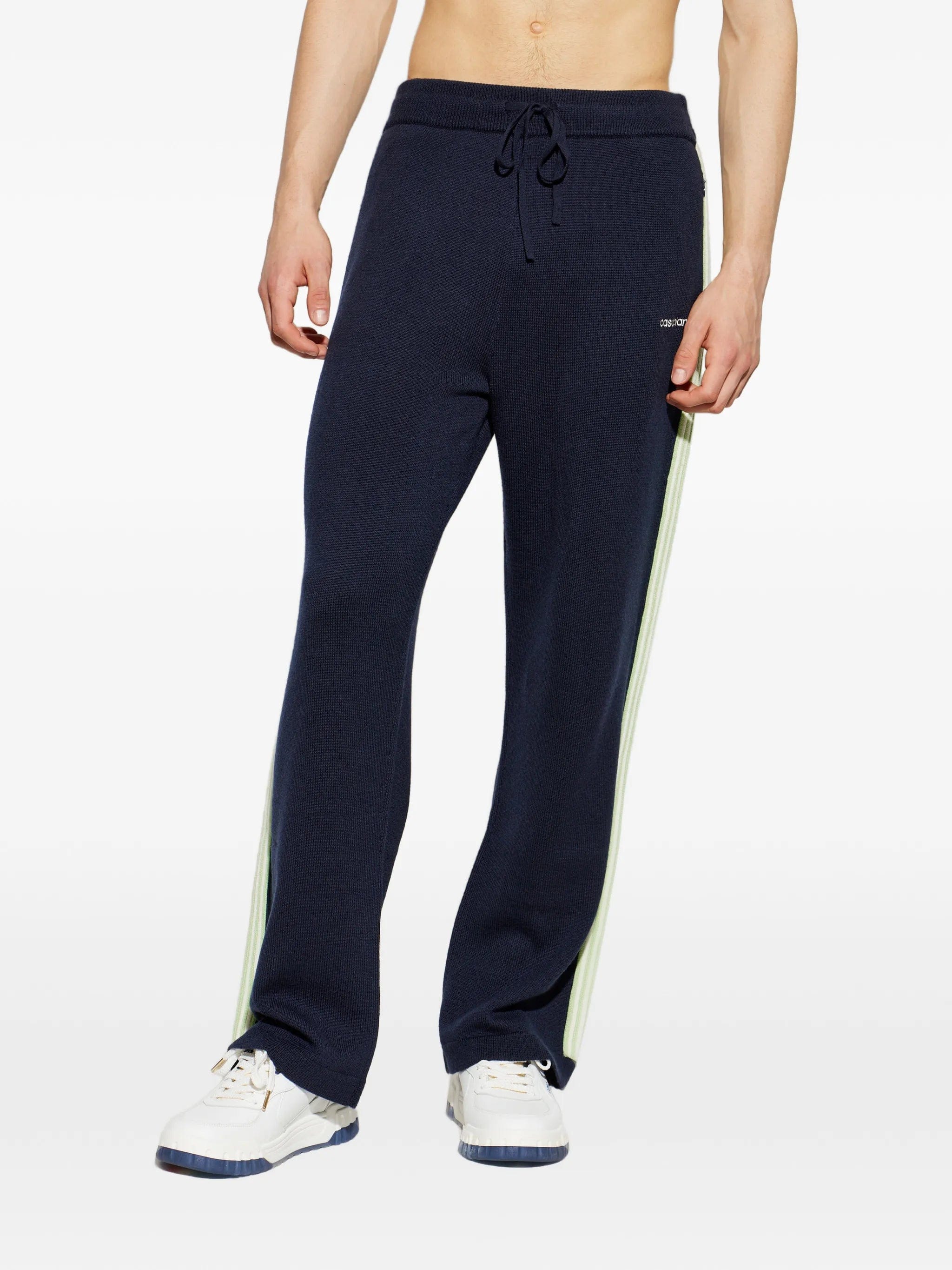 Casablanca side - stripe track pants