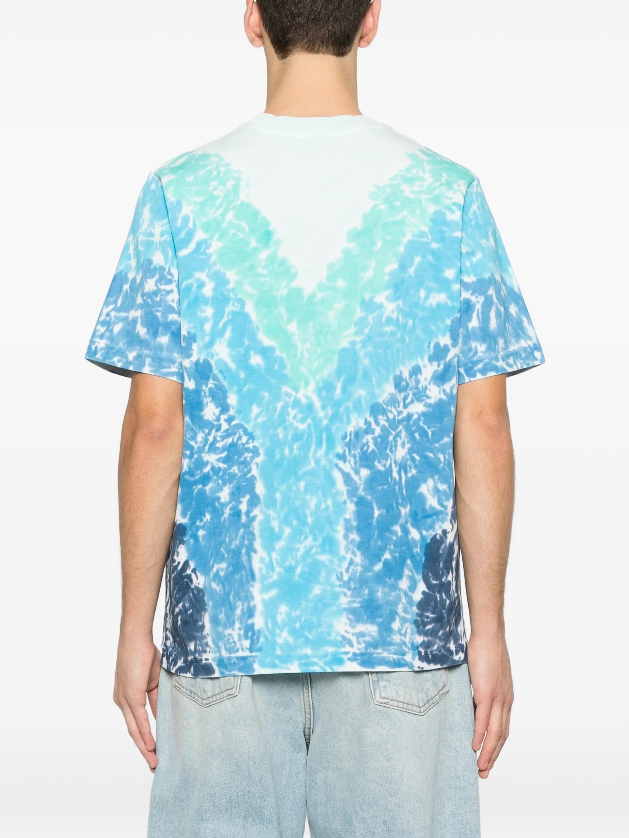 Casablanca Surf Lotus tie - dye T - shirt