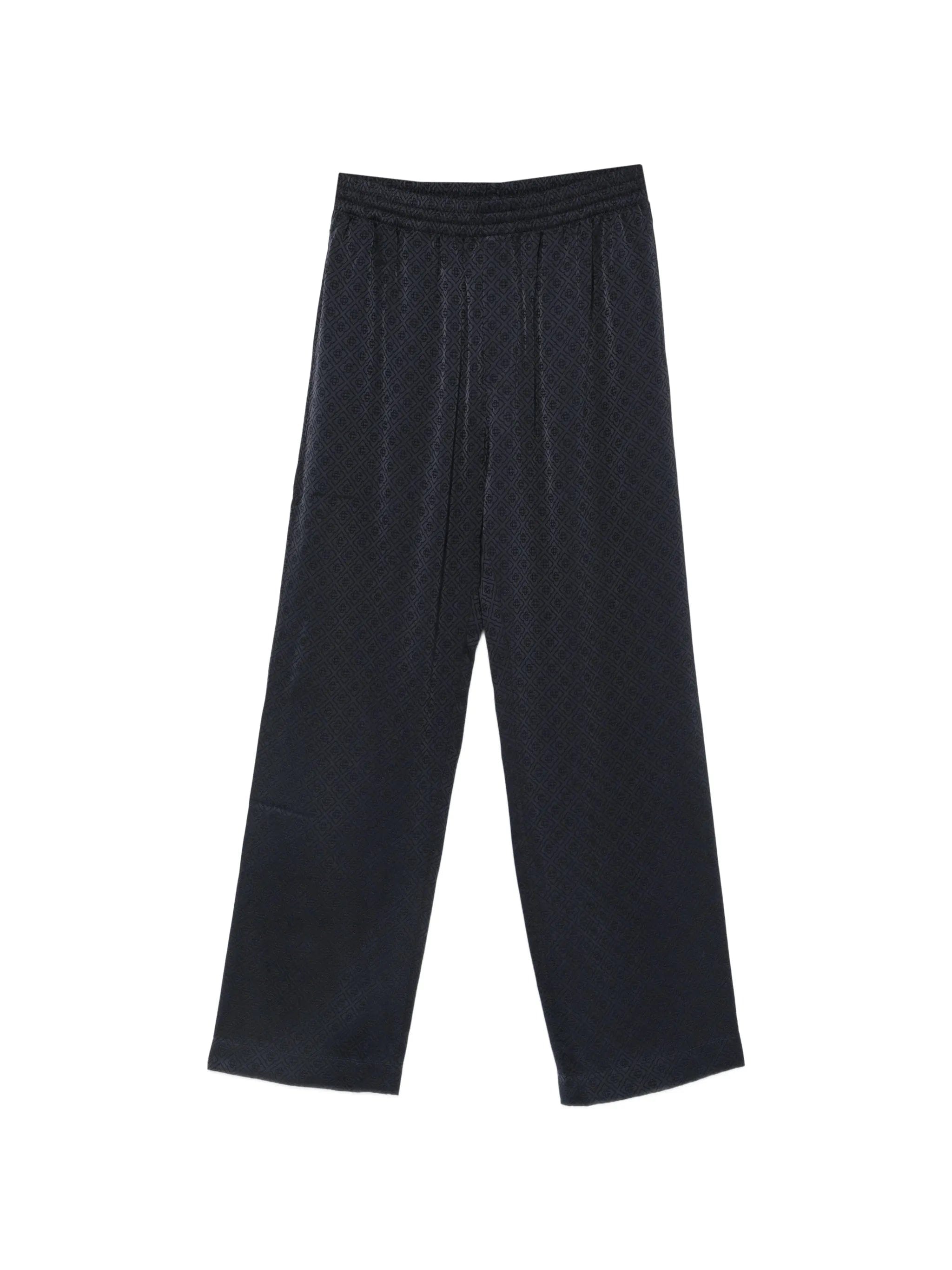 Casablanca monogram - jacquard trousers