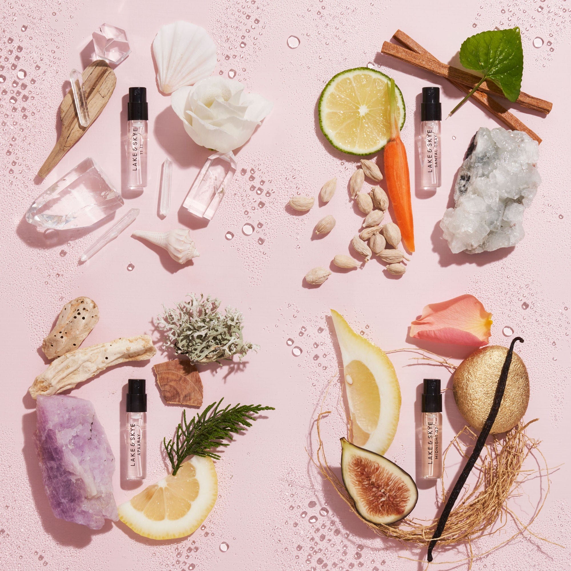 Lake & Skye Eau de Parfum, Four - Piece Discovery Set