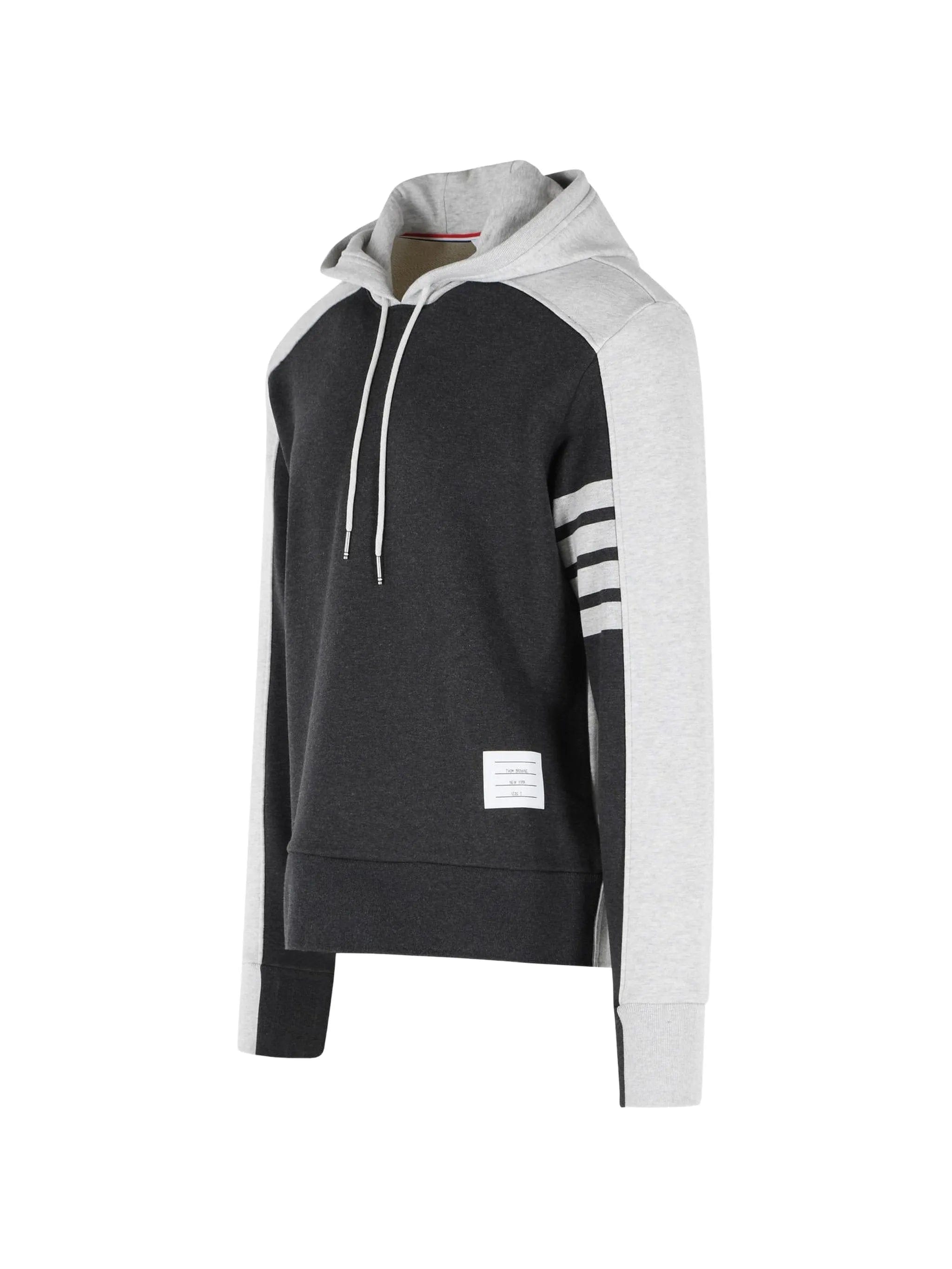 Thom Browne 4 - Bar colour - block hoodie