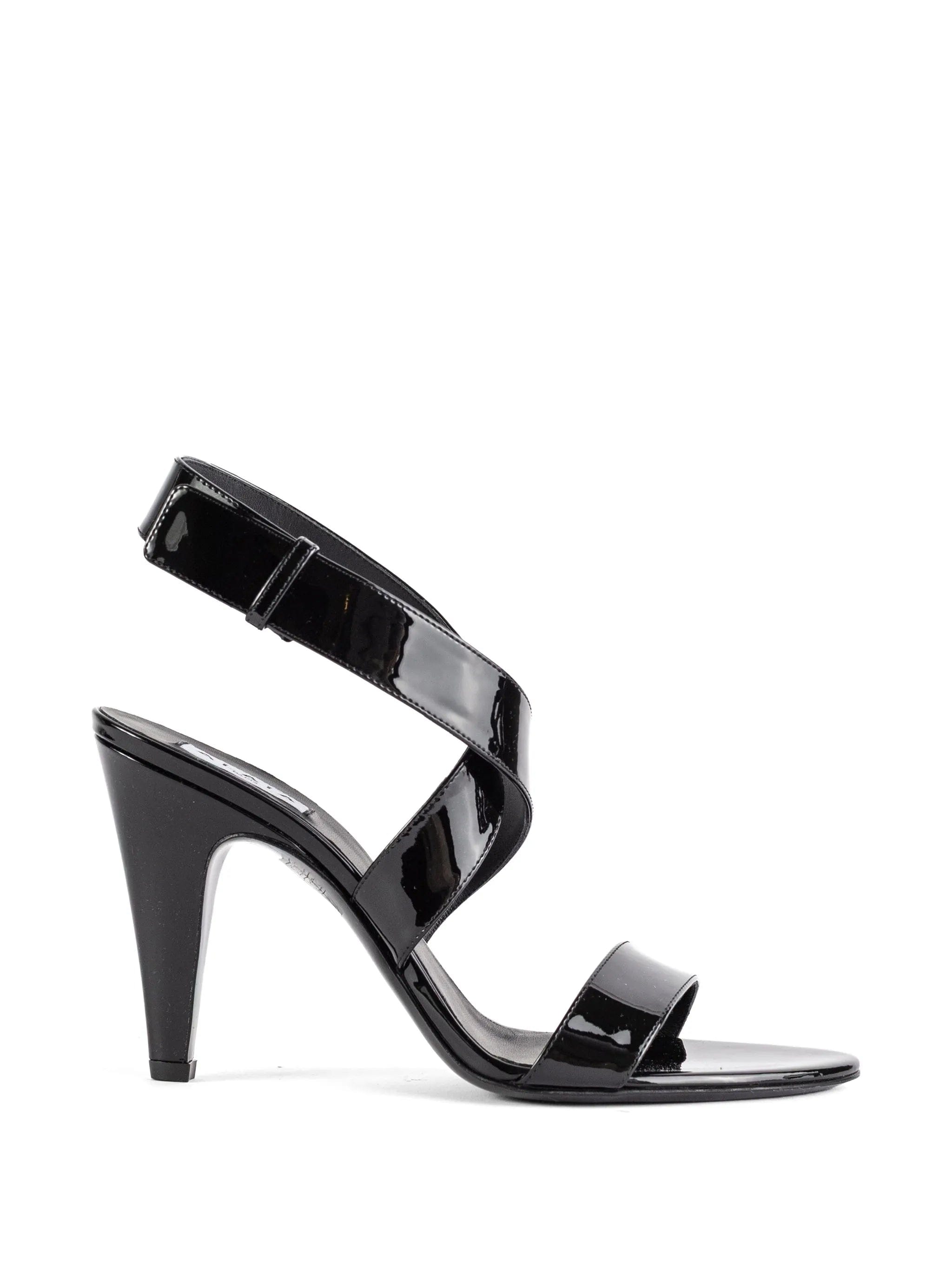 Alaïa patent - leather heeled sandals
