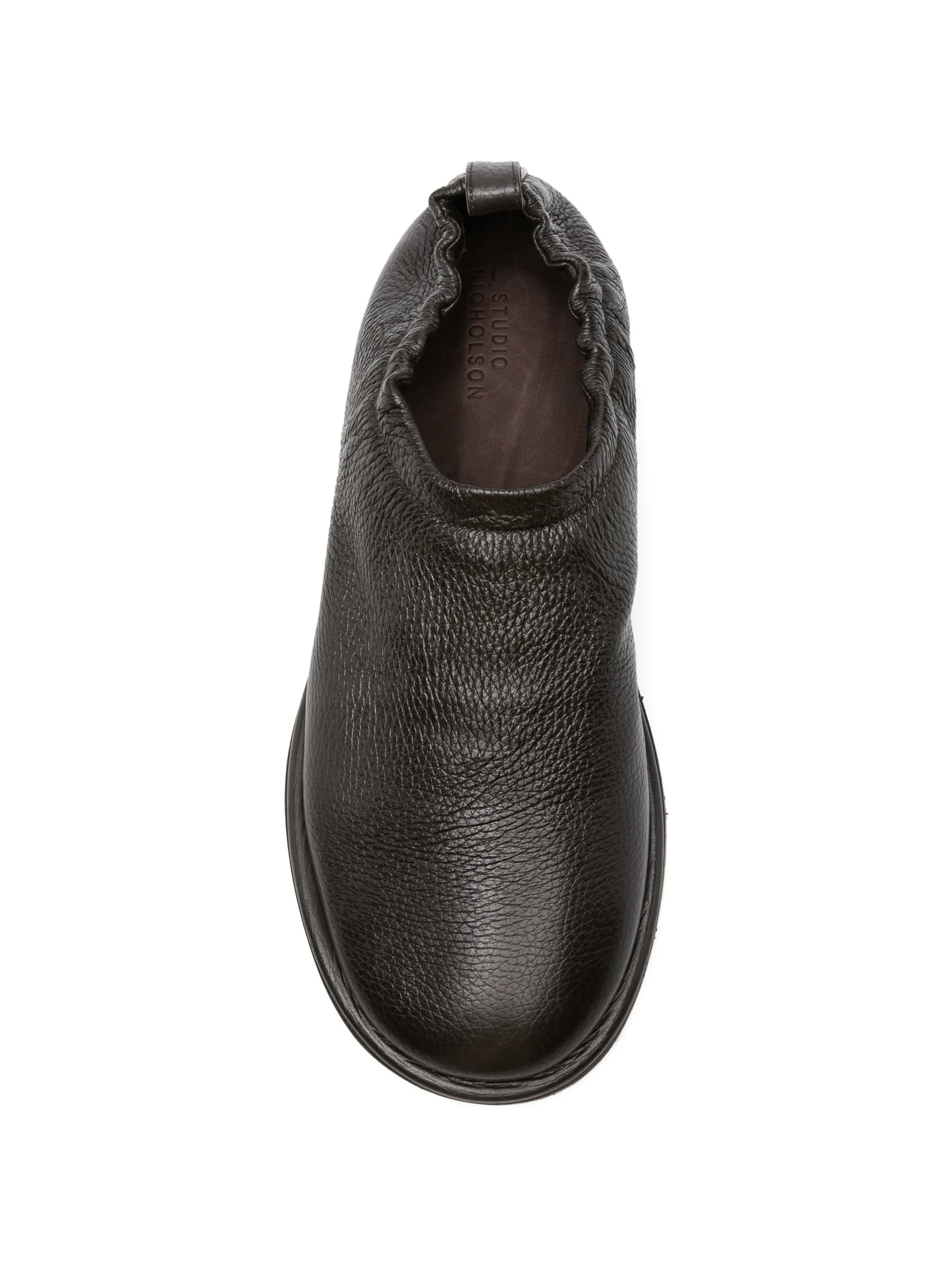 Studio Nicholson Korine elasticated leather loafers