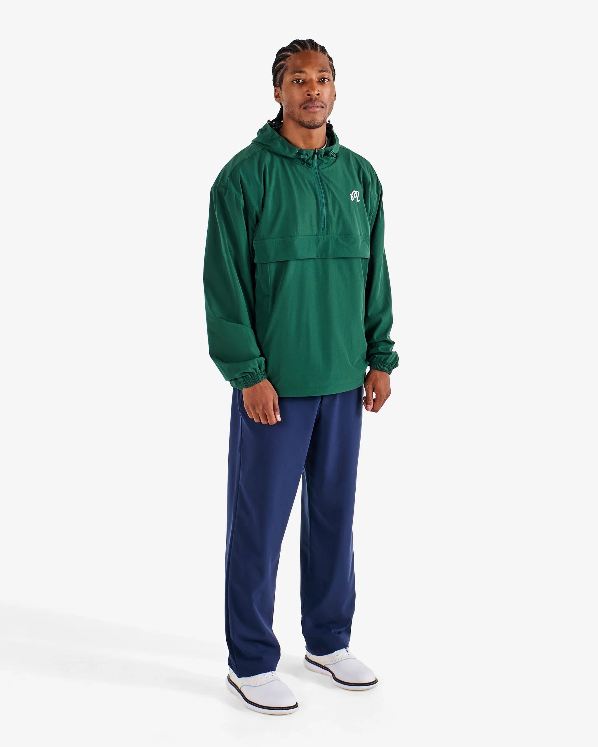 Malbon Golf Ridge Anorak – Forest