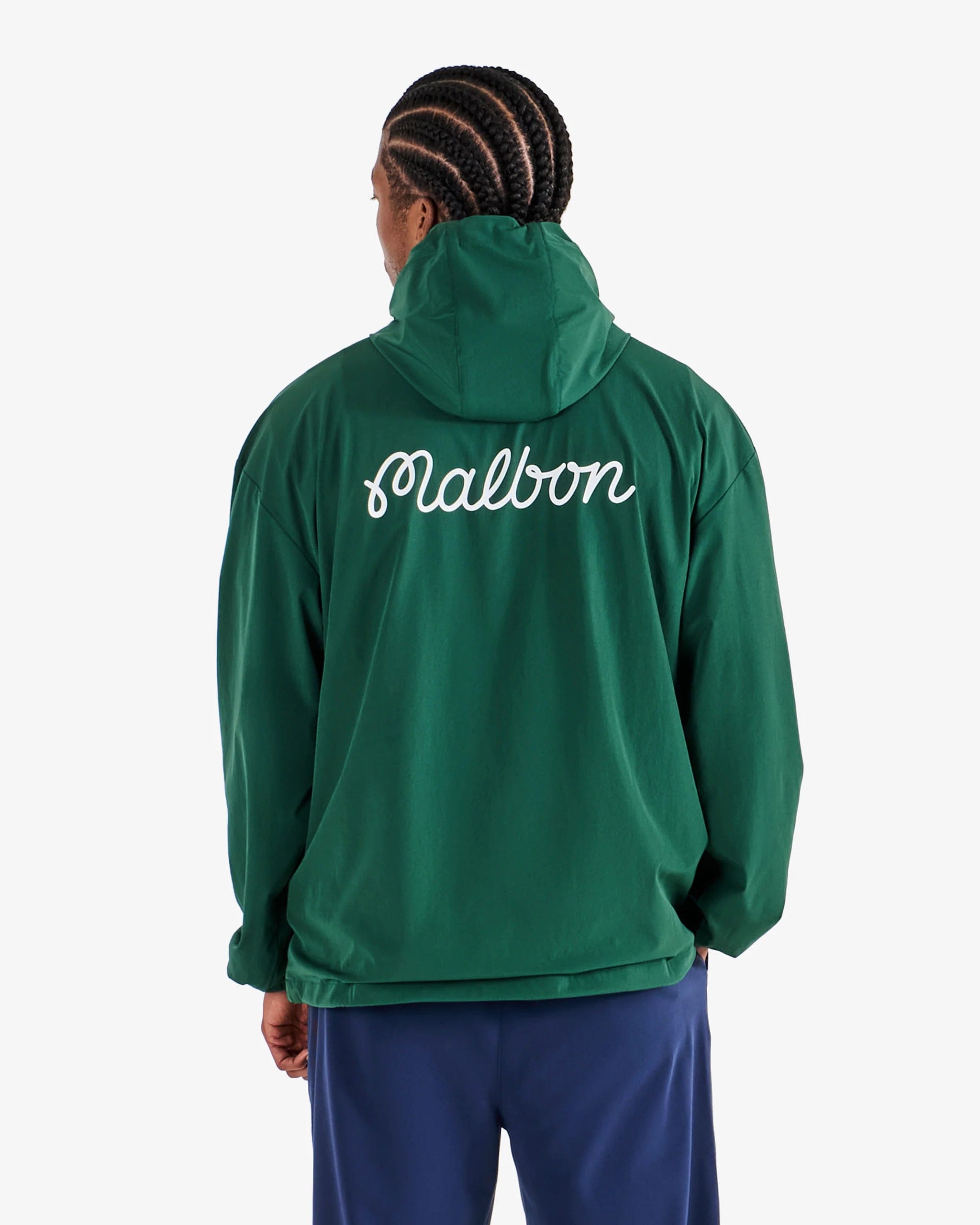 Malbon Golf Ridge Anorak – Forest