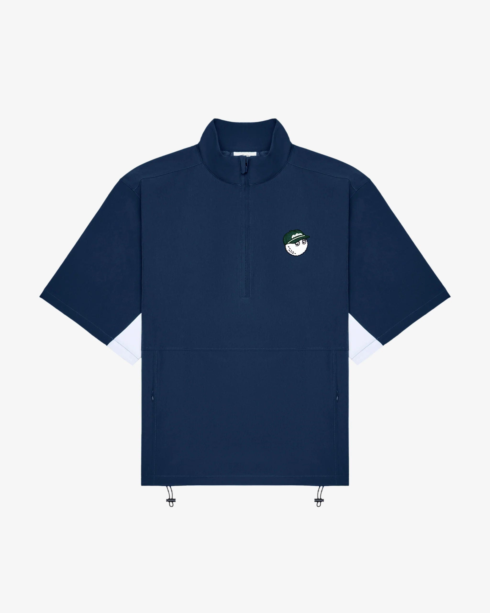 Malbon Golf Pine Windshirt – Navy