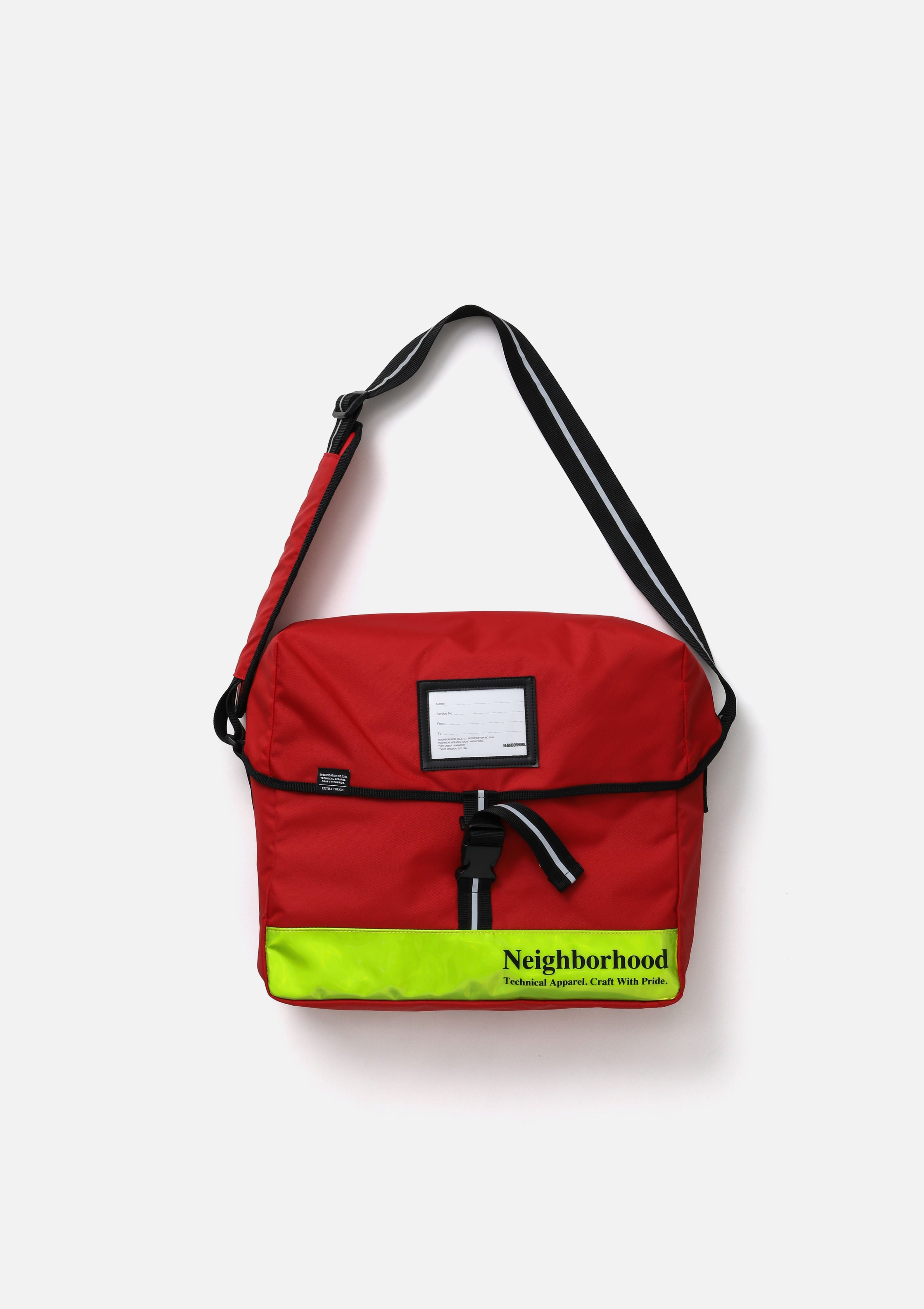 Neighborhood BRIGHT COLOR MESSENGER BAG