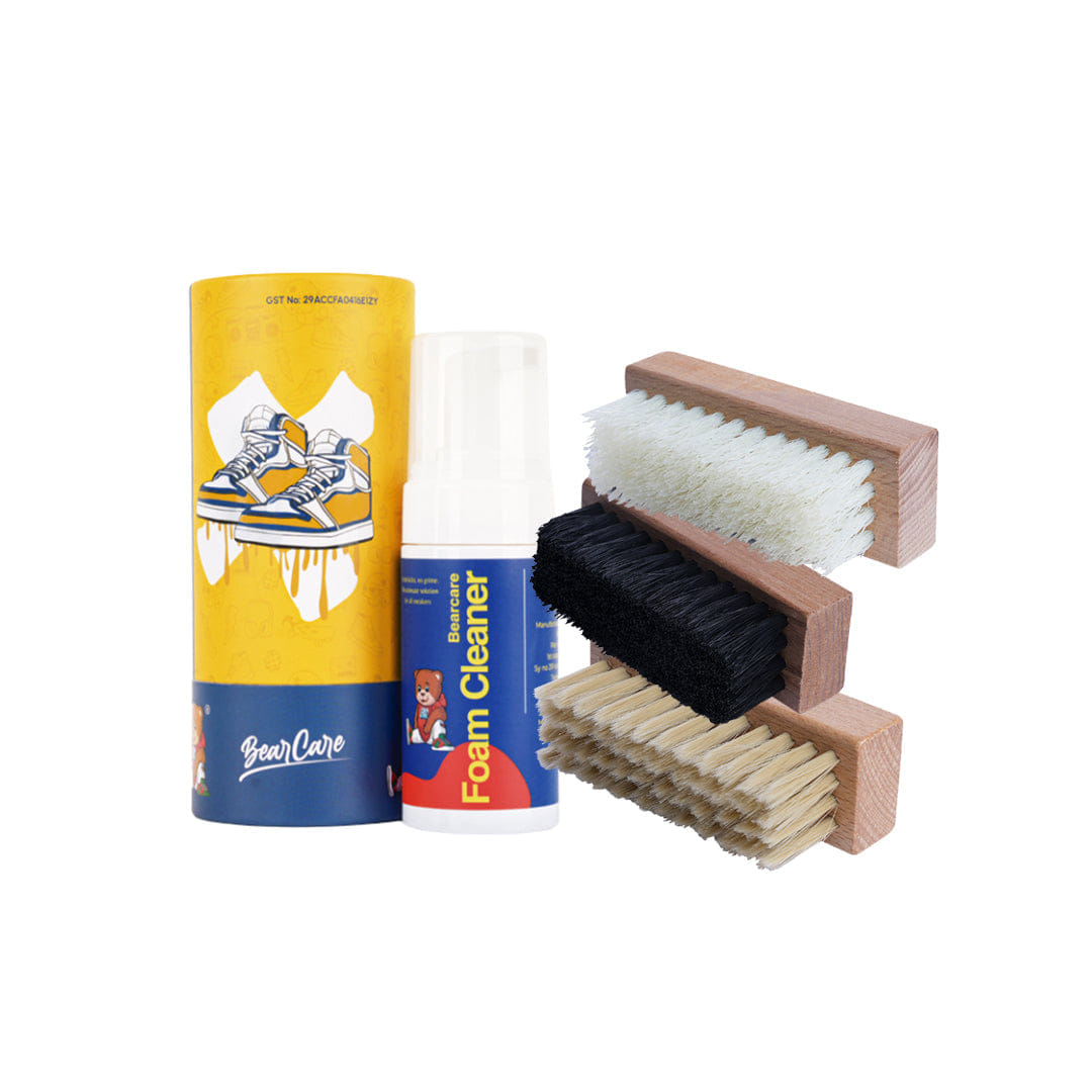 Bearcare Foam Cleaner & Brush Combo