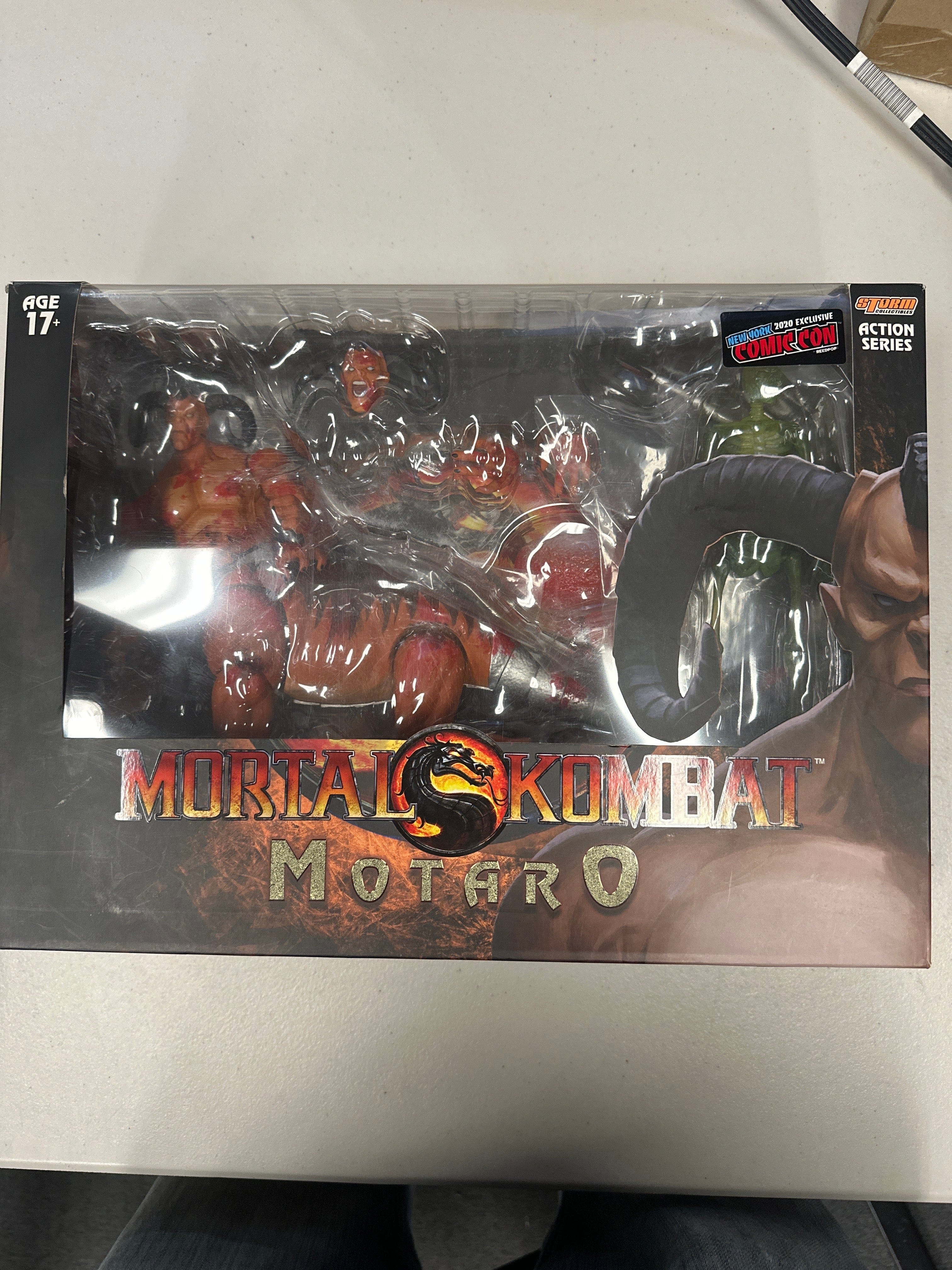 Bandai **Open Box**Storm Collectibles Motaro NYCC 2020 Exclusive Mortal Kombat 1/12 Action Figure