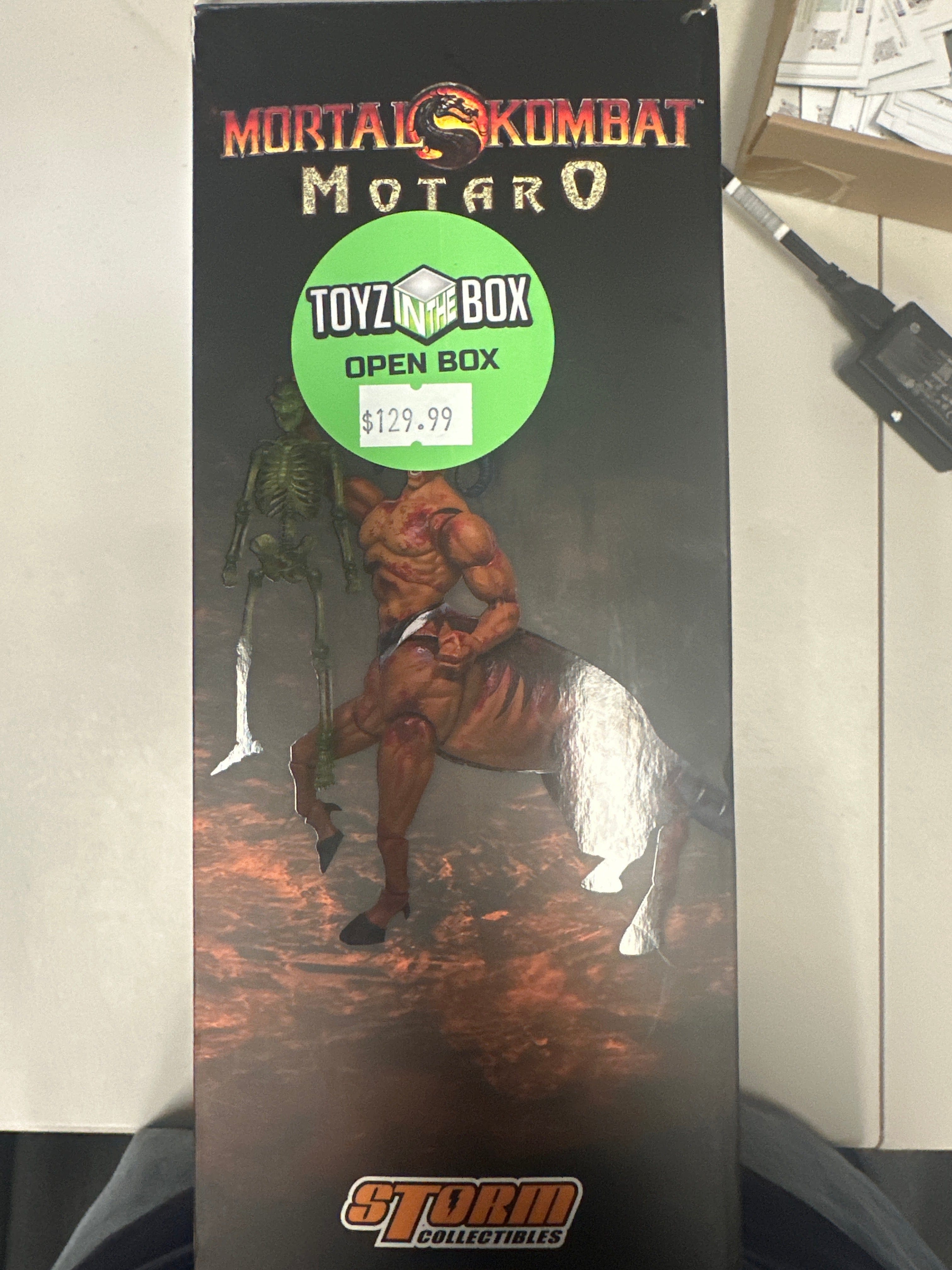 Bandai **Open Box**Storm Collectibles Motaro NYCC 2020 Exclusive Mortal Kombat 1/12 Action Figure