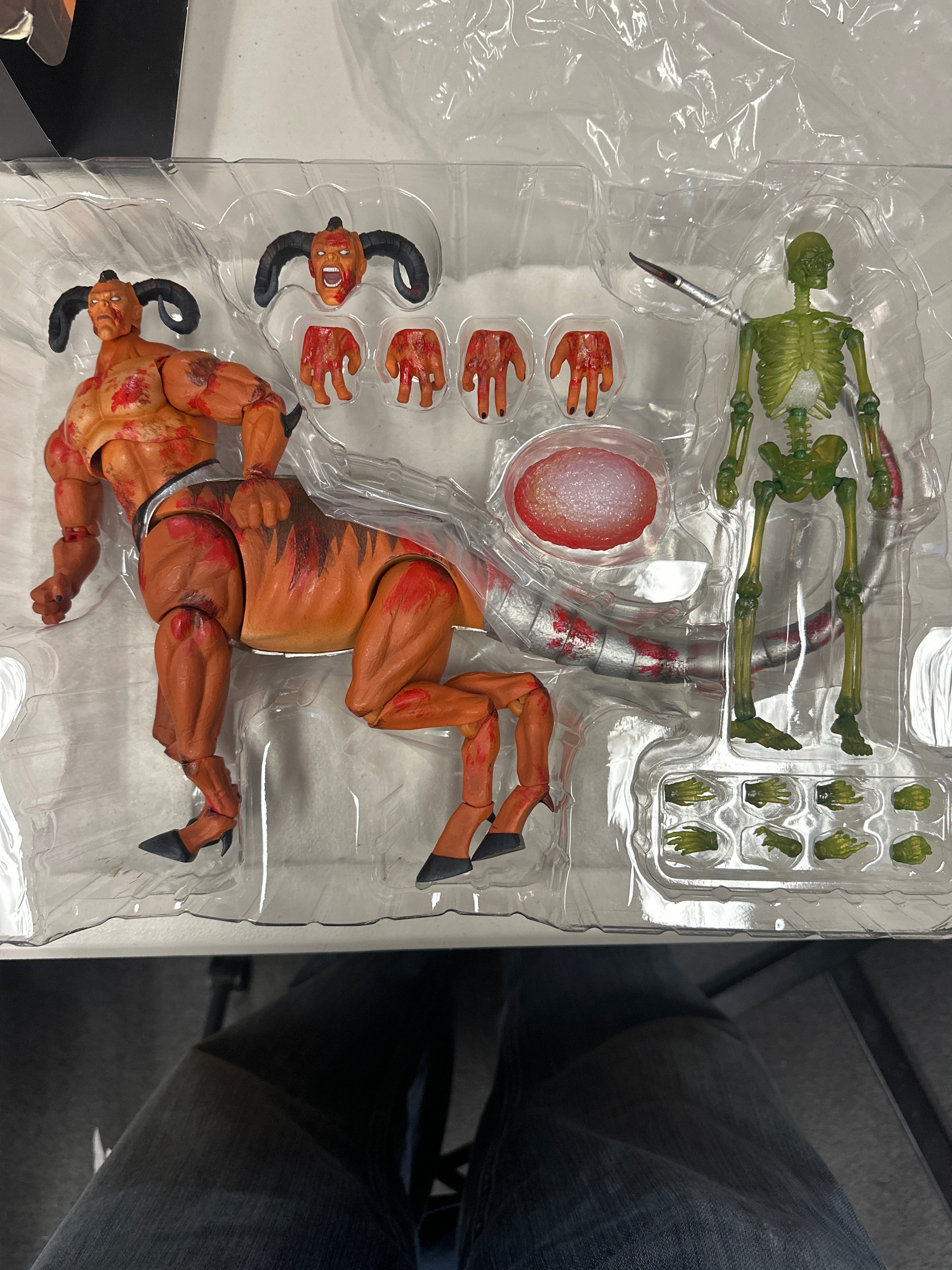 Bandai **Open Box**Storm Collectibles Motaro NYCC 2020 Exclusive Mortal Kombat 1/12 Action Figure
