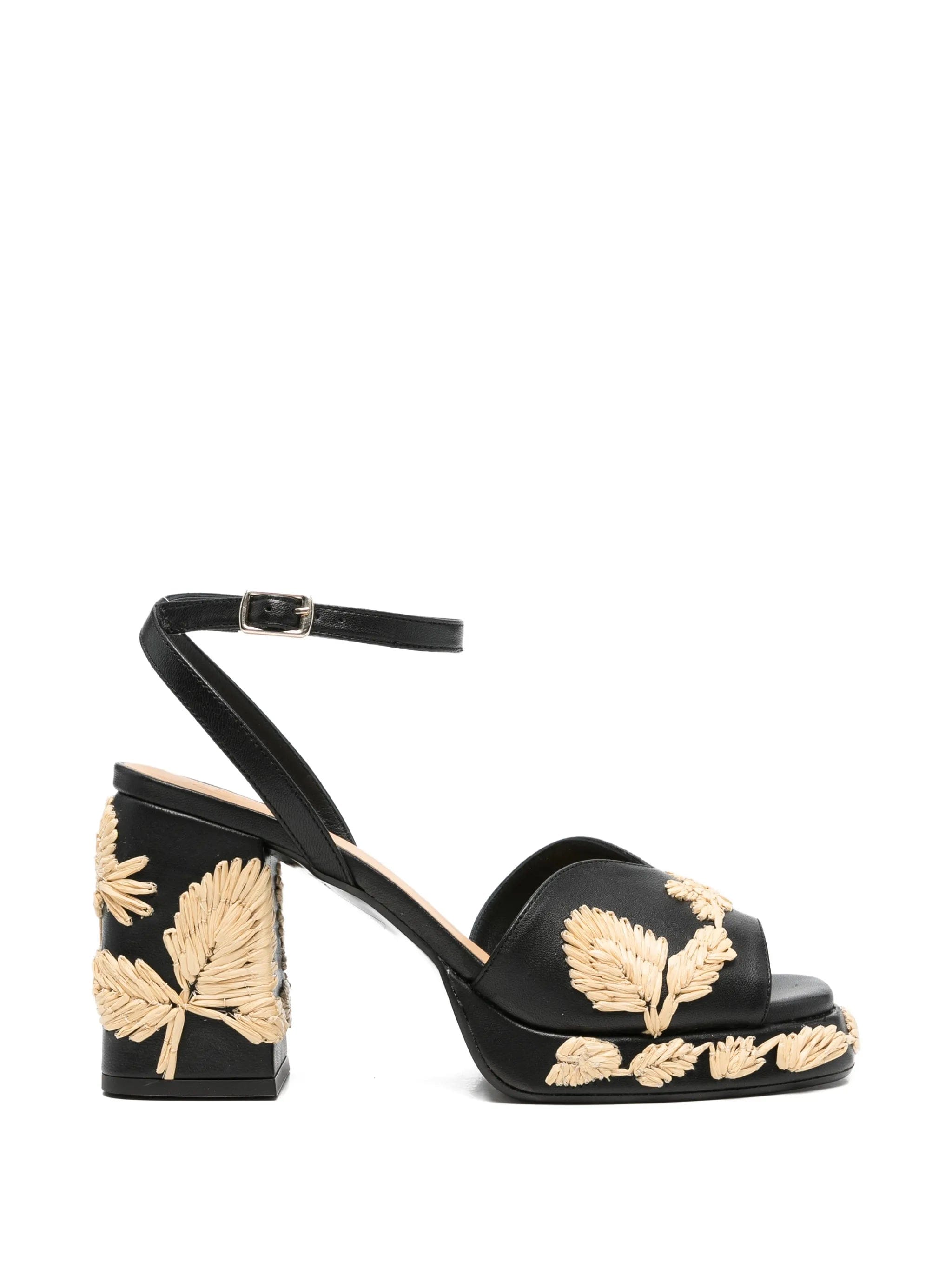 Castañer Vasilia leather sandals